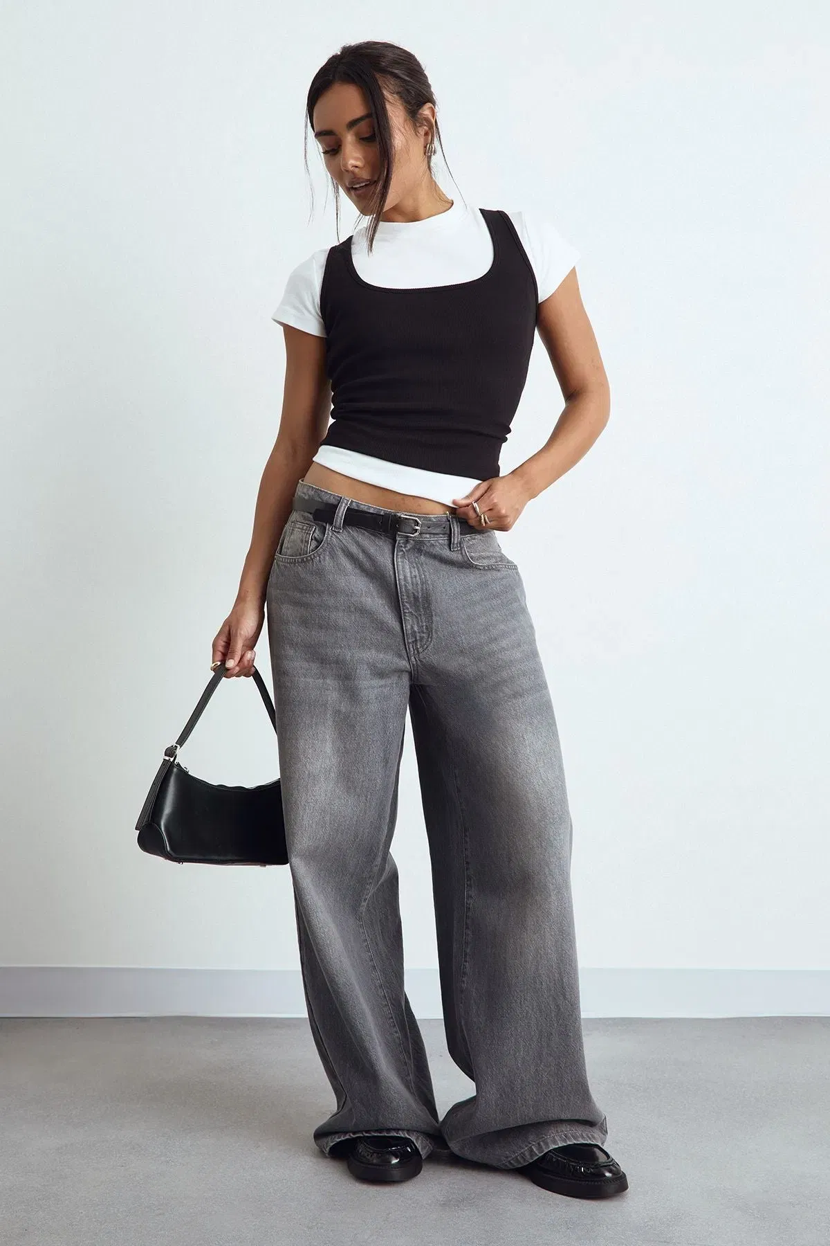 Basic Rib Tank Vest Top
