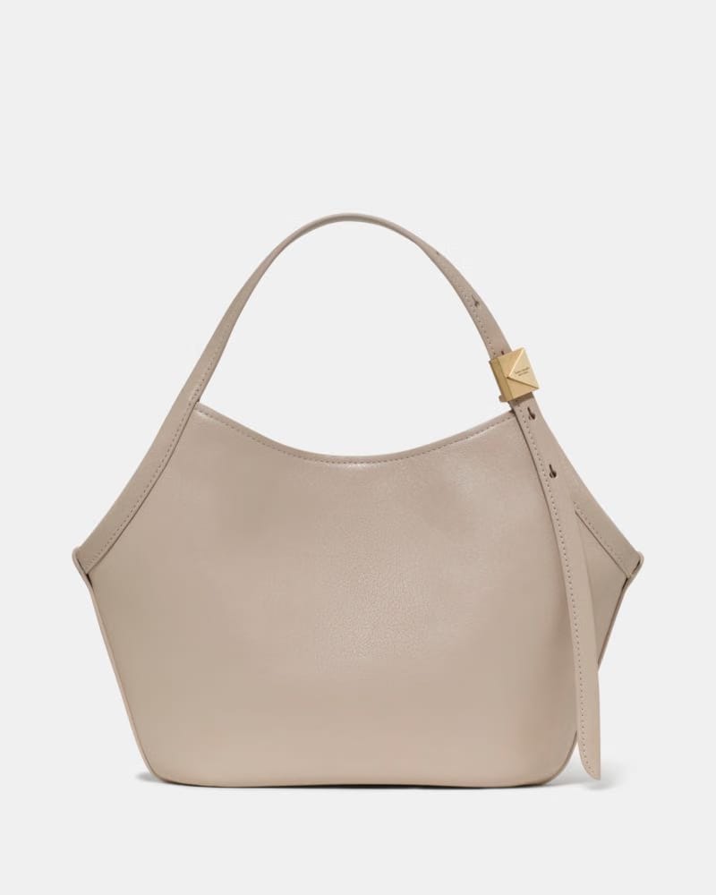 Deco Suede Small Tulip Tote Bag