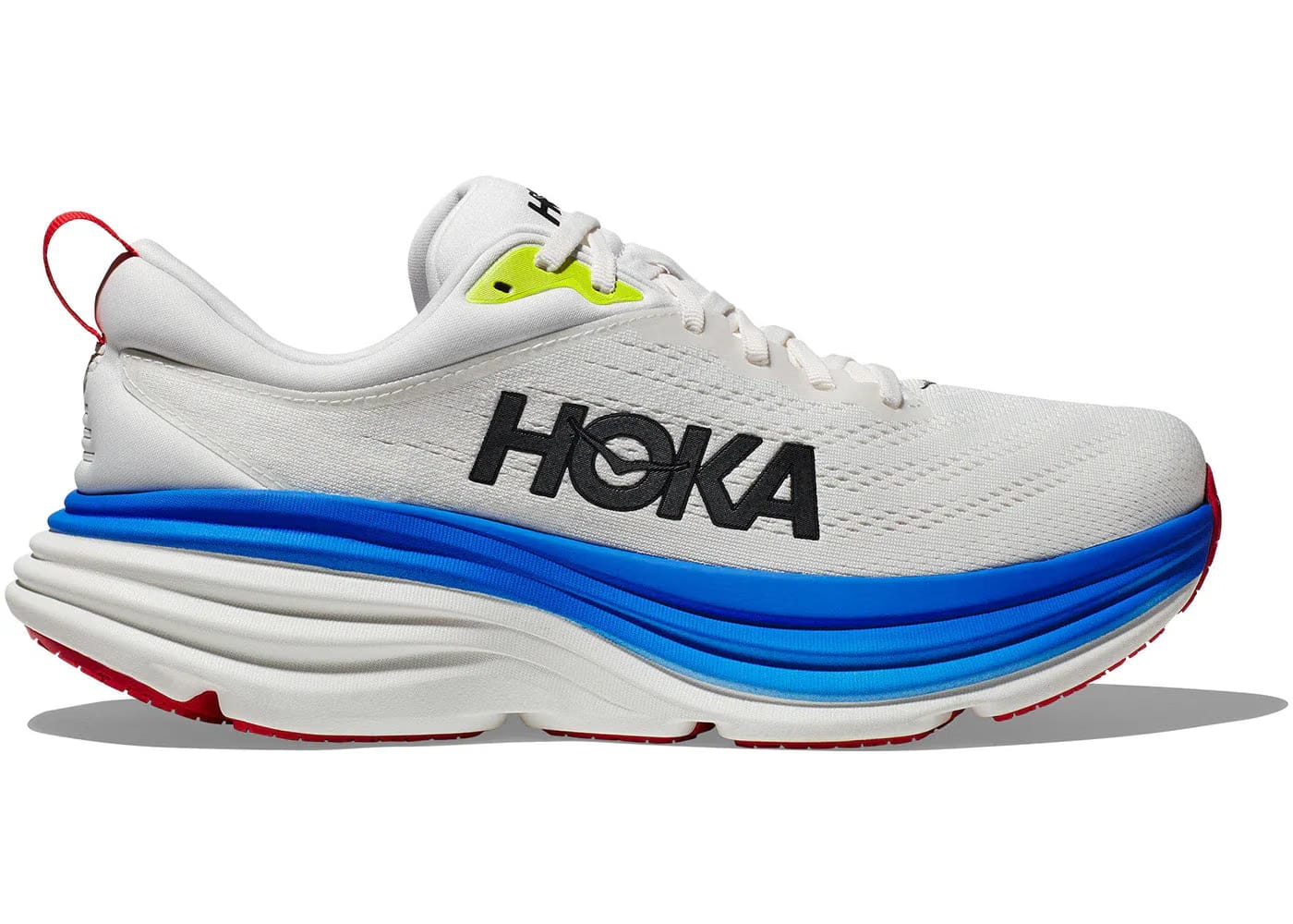Hoka One One Bondi 8 Blanc De Blanc Virtual Blue