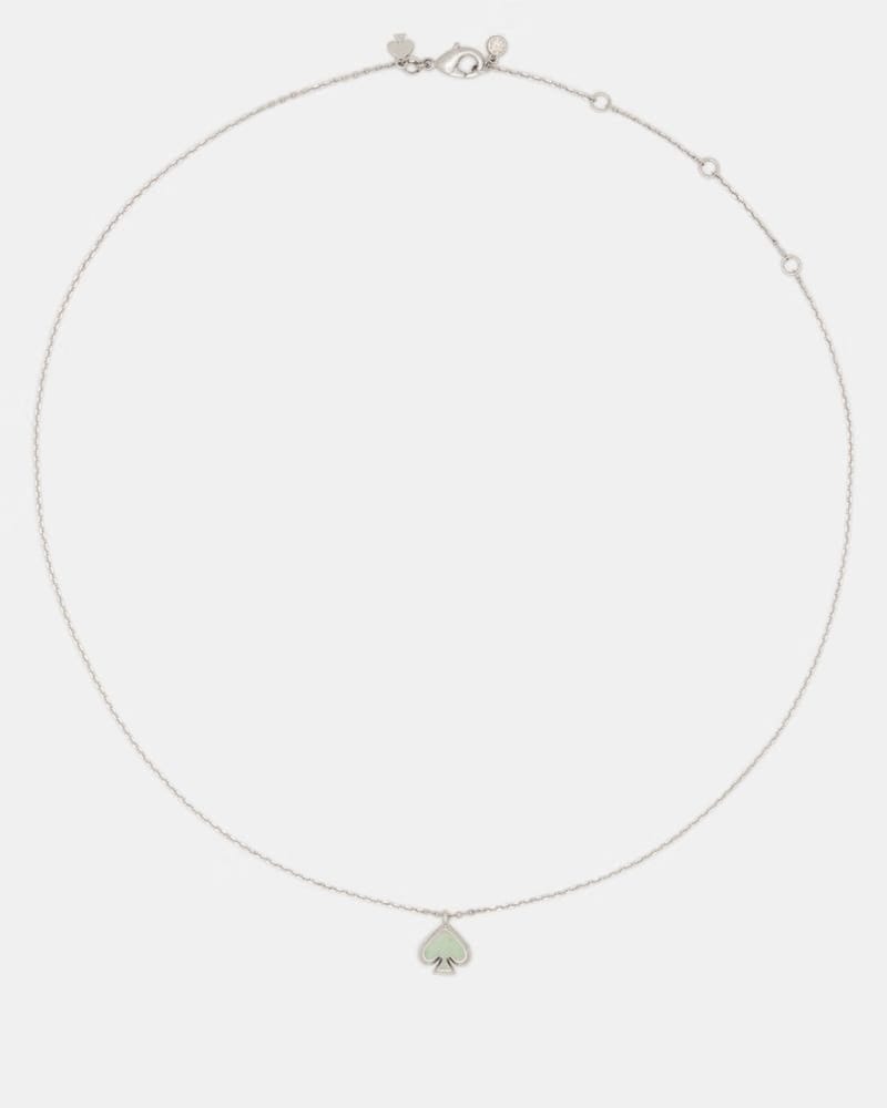 Everyday Spade Enamel Mini Pendant