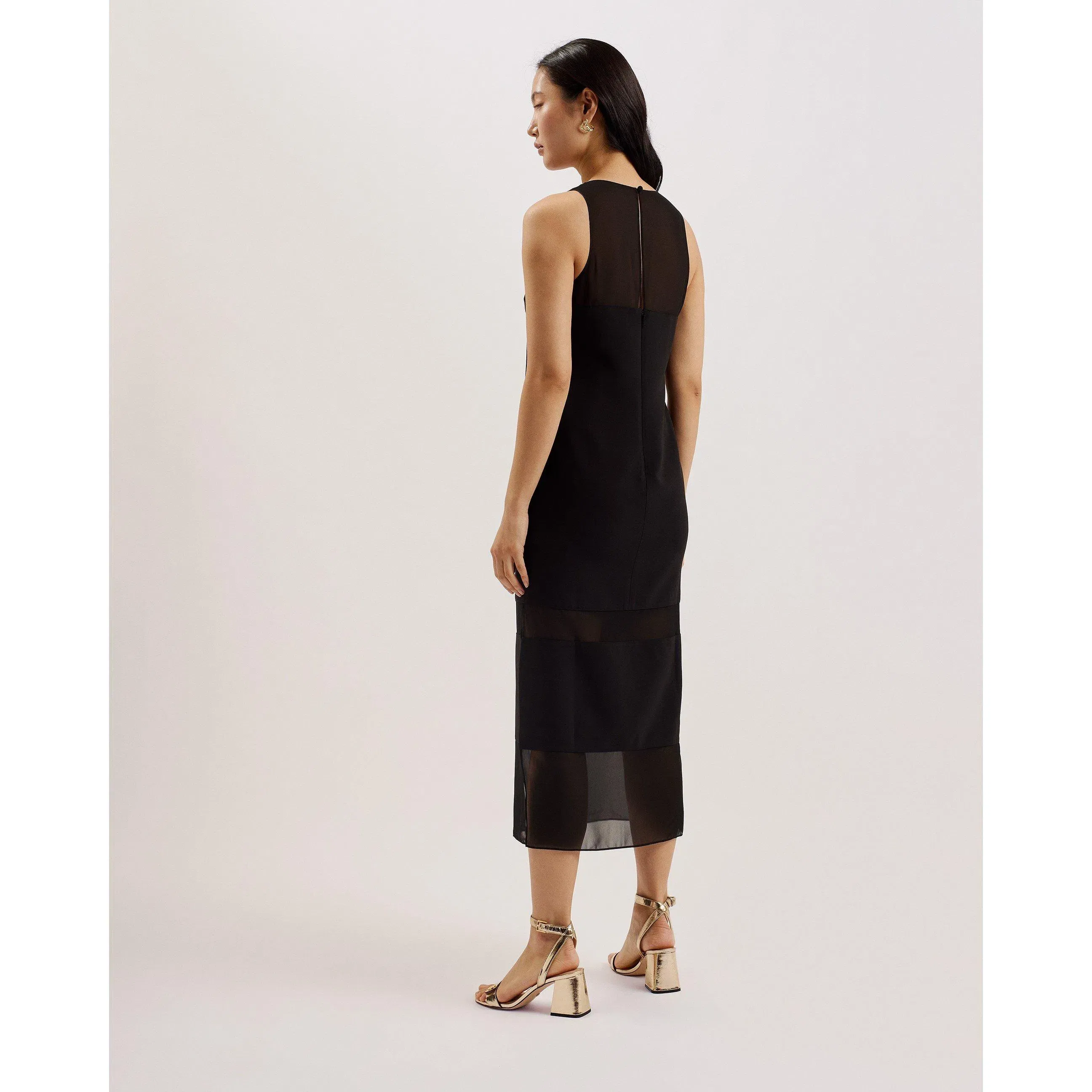 Ted Baker Short Sleeve Midi Dress