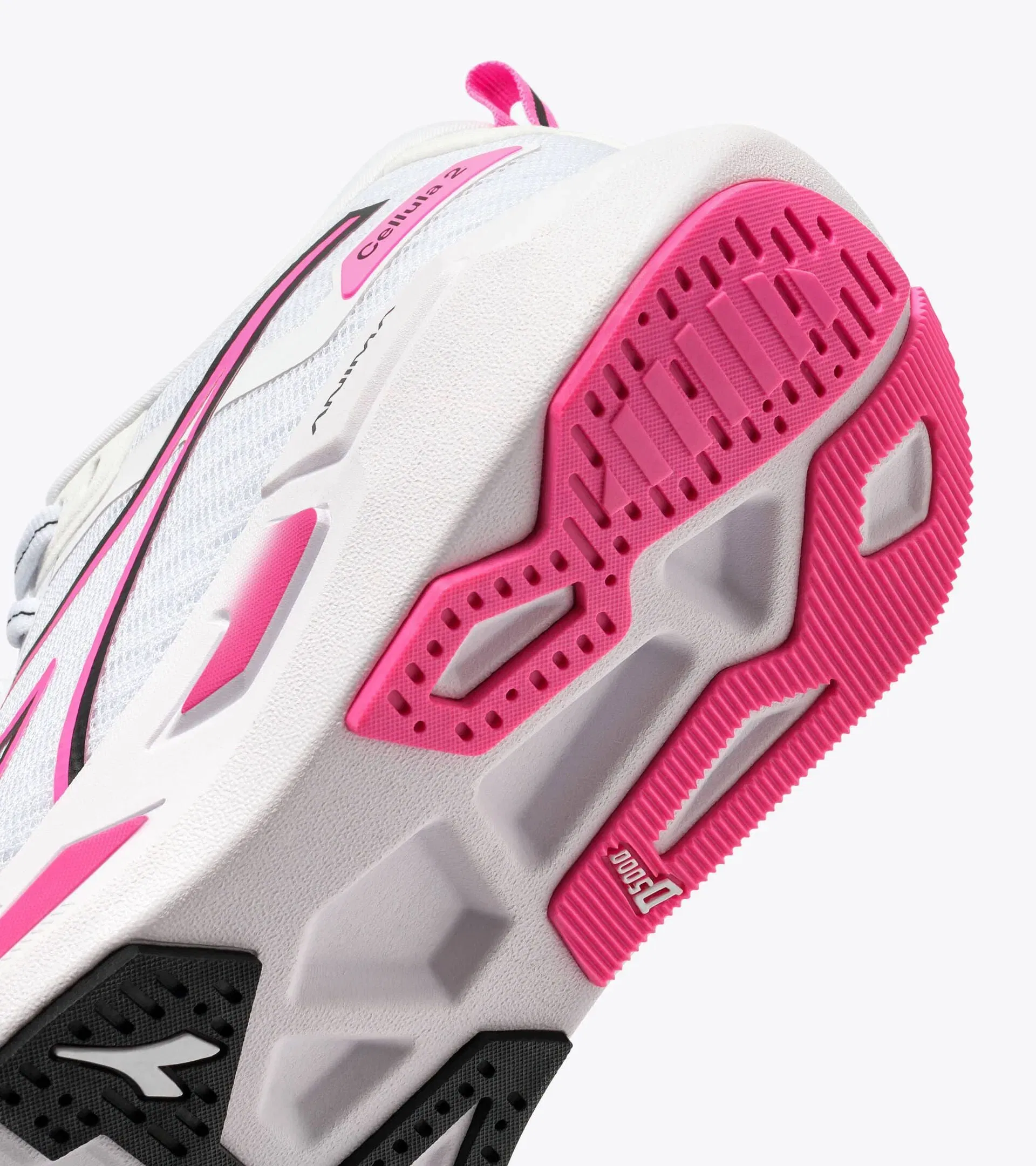 Diadora Cellula 2 W White/Black/Pink Fl
