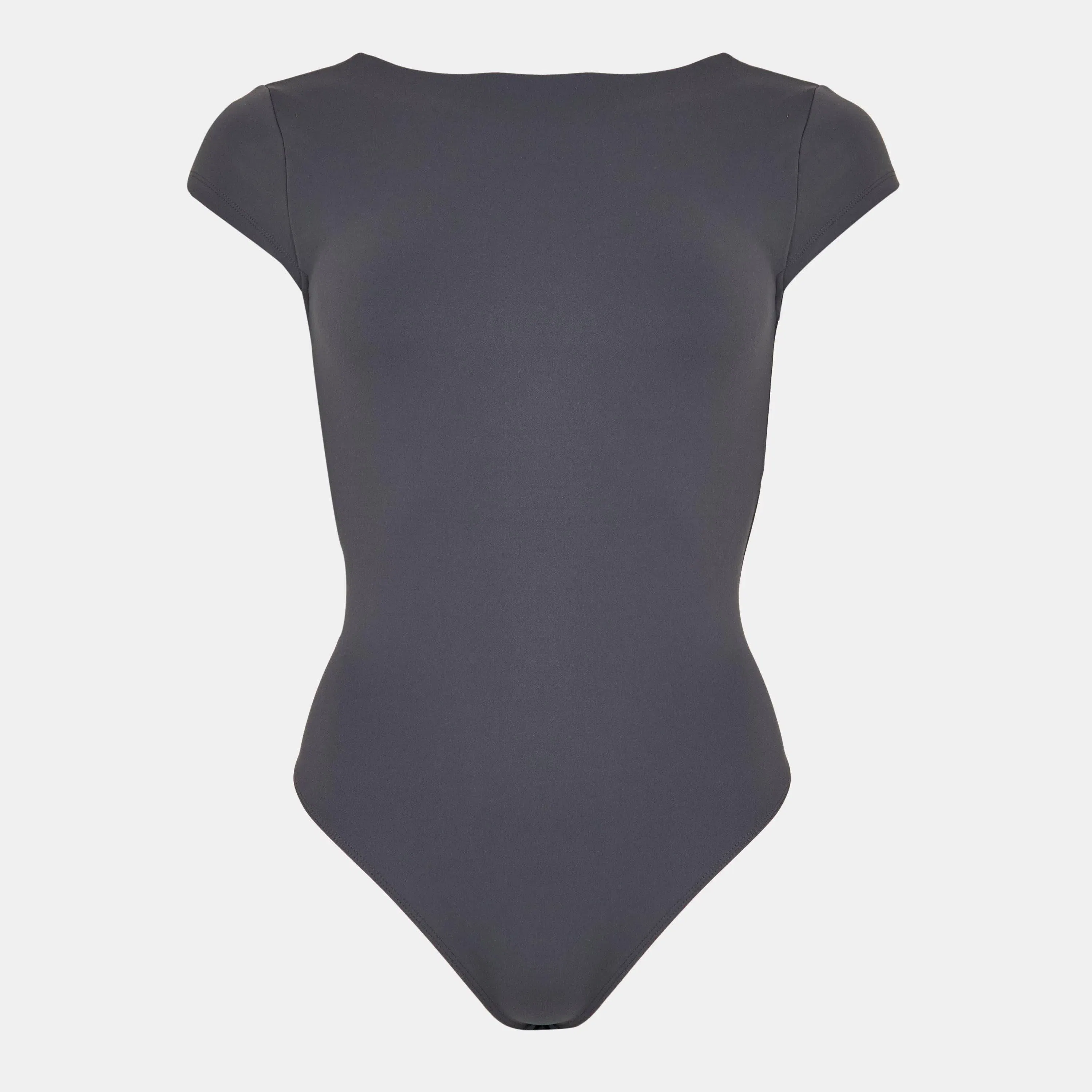 Cotton Short Sleeve Crew Neck Relaxed Fit Bodysuit