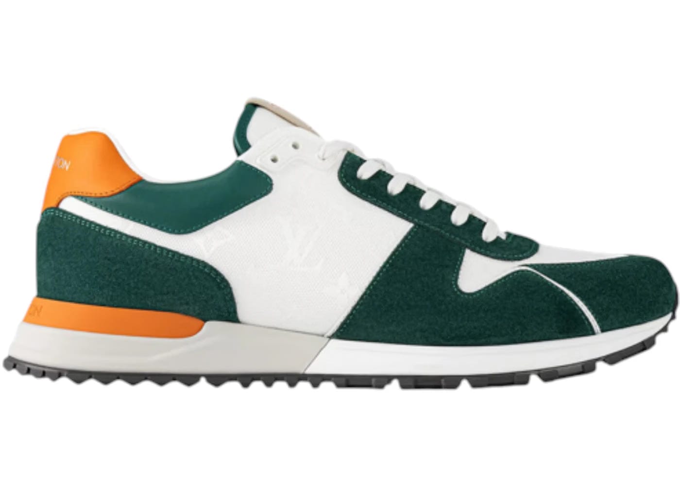 Louis Vuitton Run Away Sneaker Monogram Green White Orange