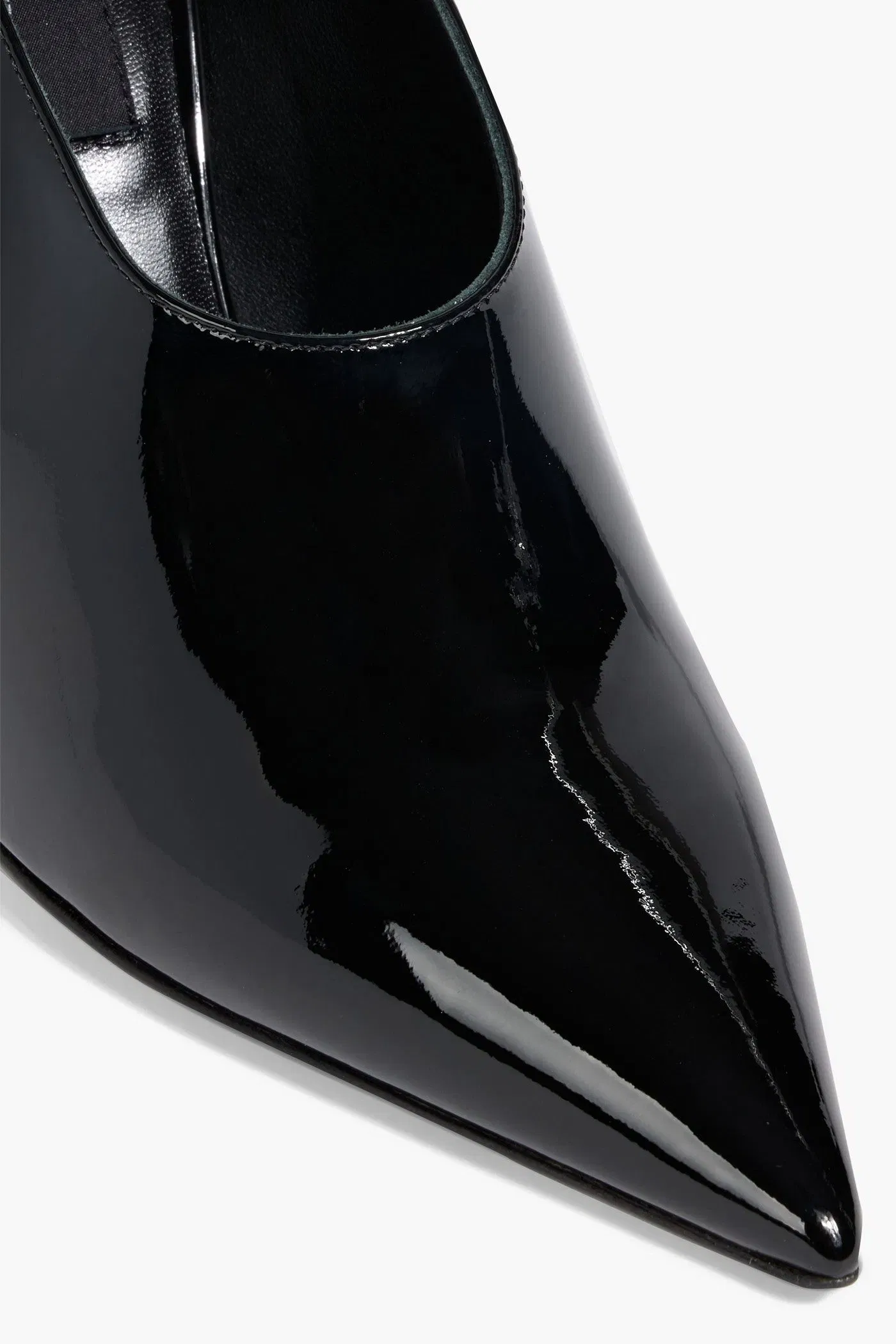 Valentino Garavani Le Salon Patent-Leather Pumps Black Women's