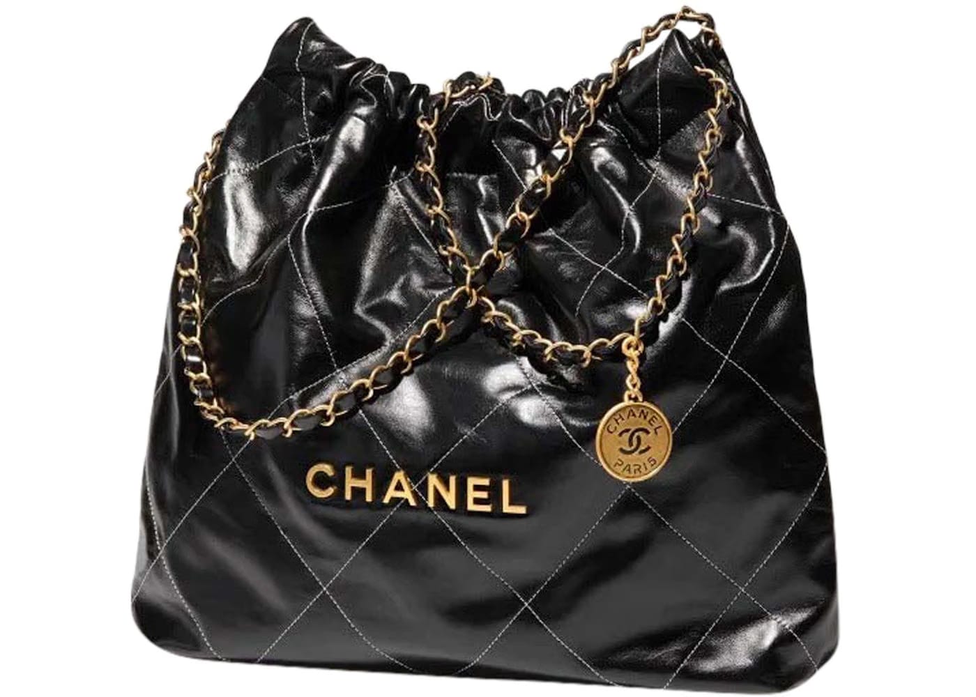 Chanel 22 Handbag Black As3261-B09981-Nm240