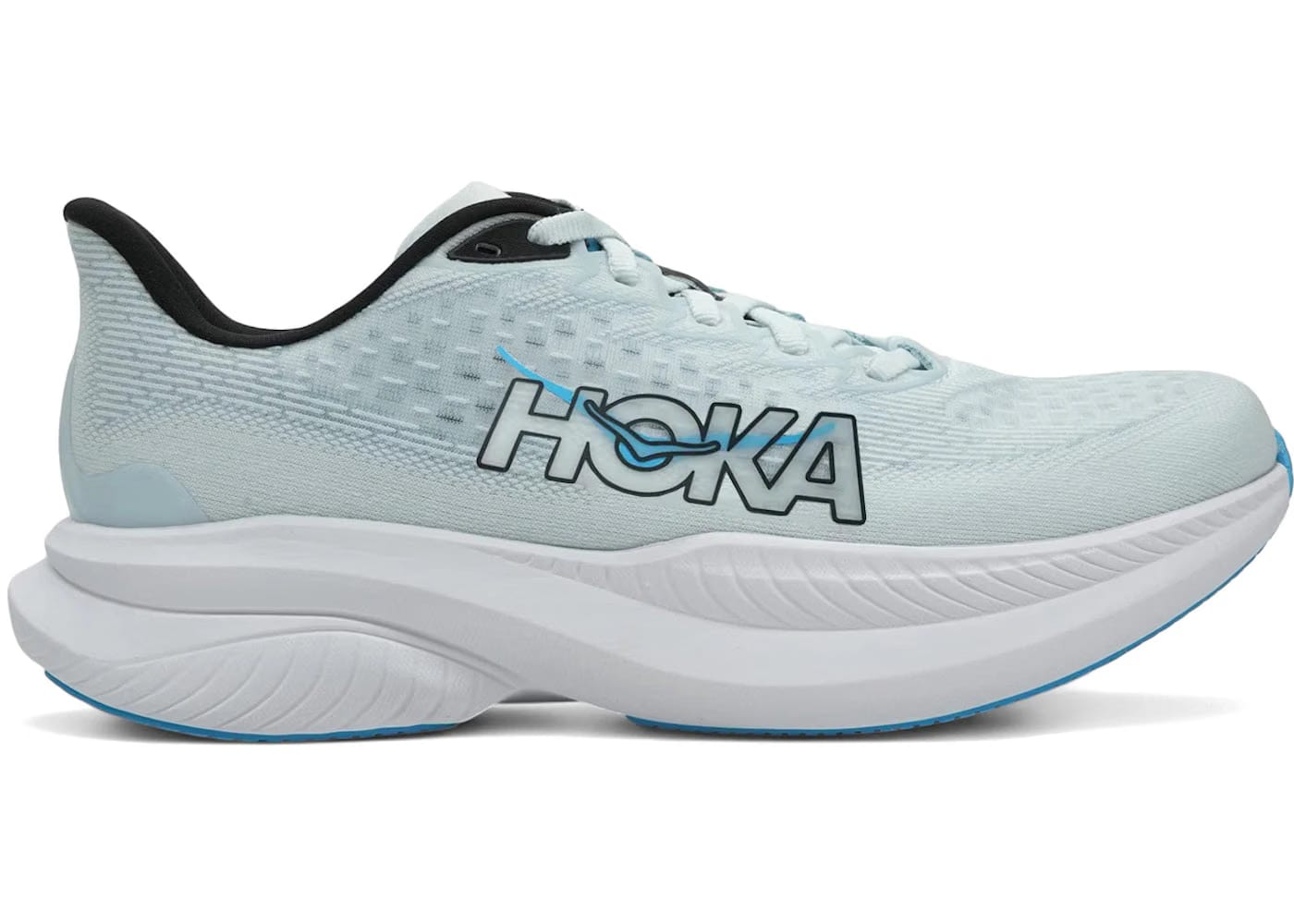 Hoka One One Mach 6 Tundra Blue Raindrop Womens