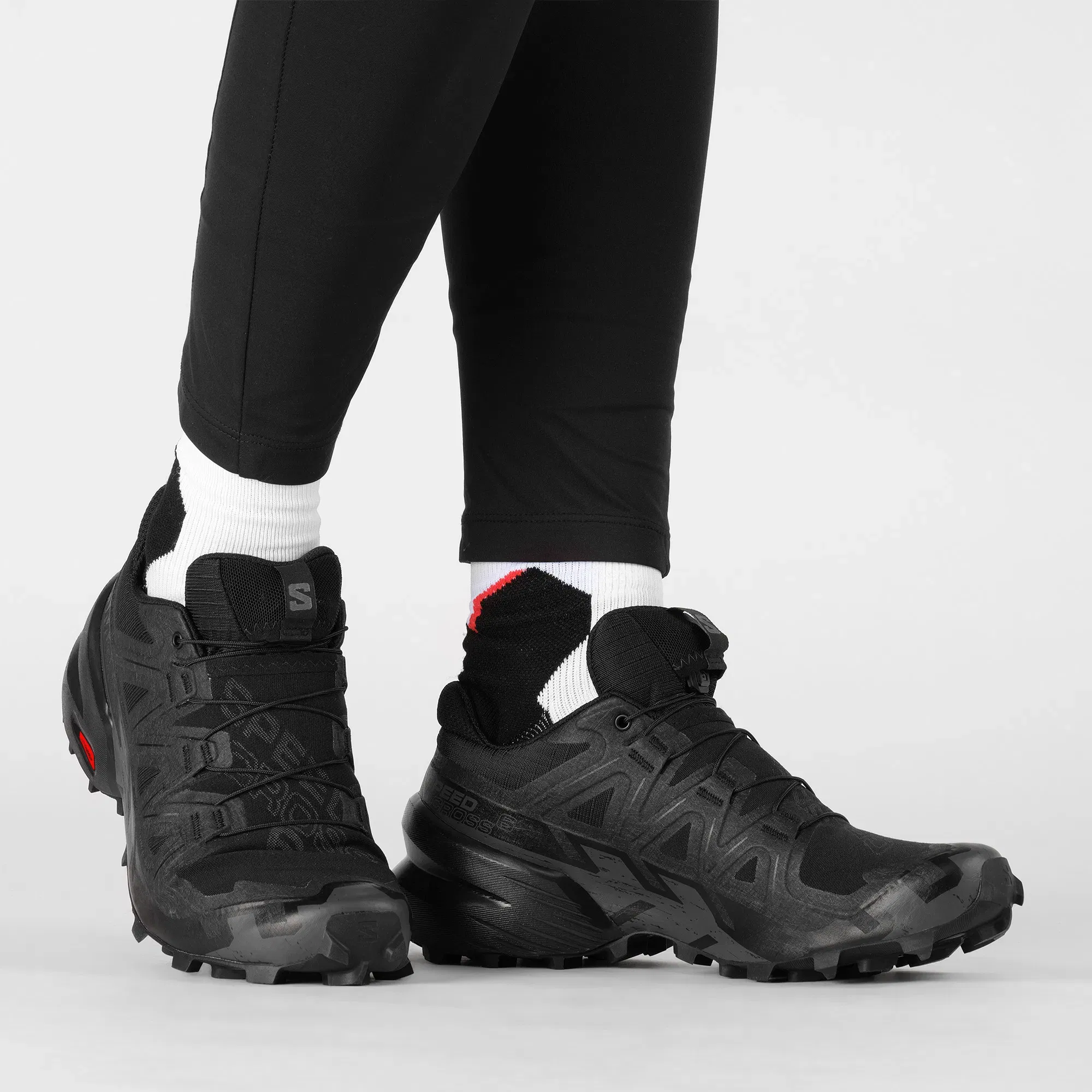 Salomon Speedcross 6 Trail Running Shoes Womens Black