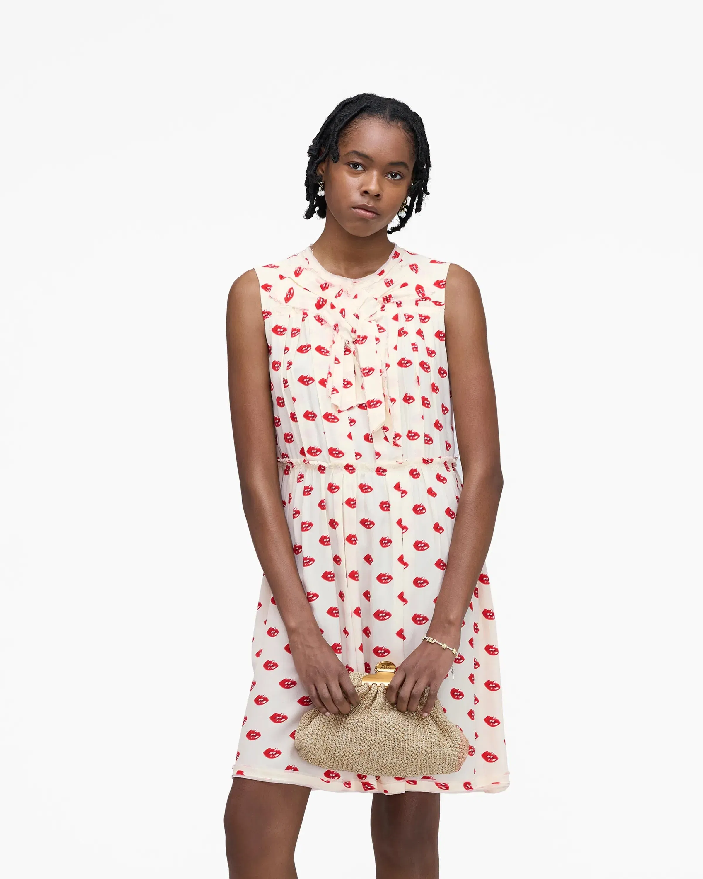The Summer Woven Glam Small Clutch