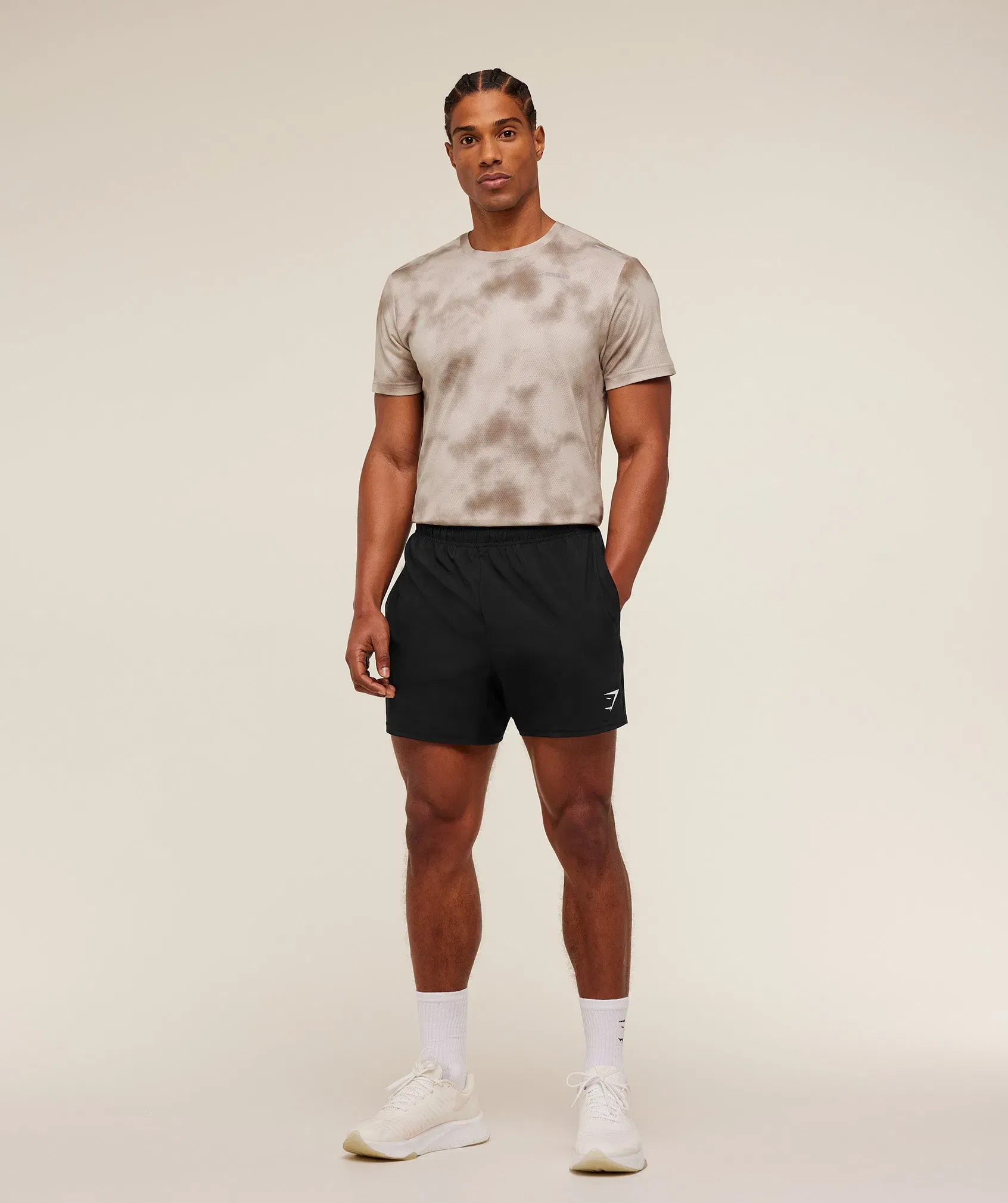 Gymshark Built For More T-Shirt - Pebble Grey