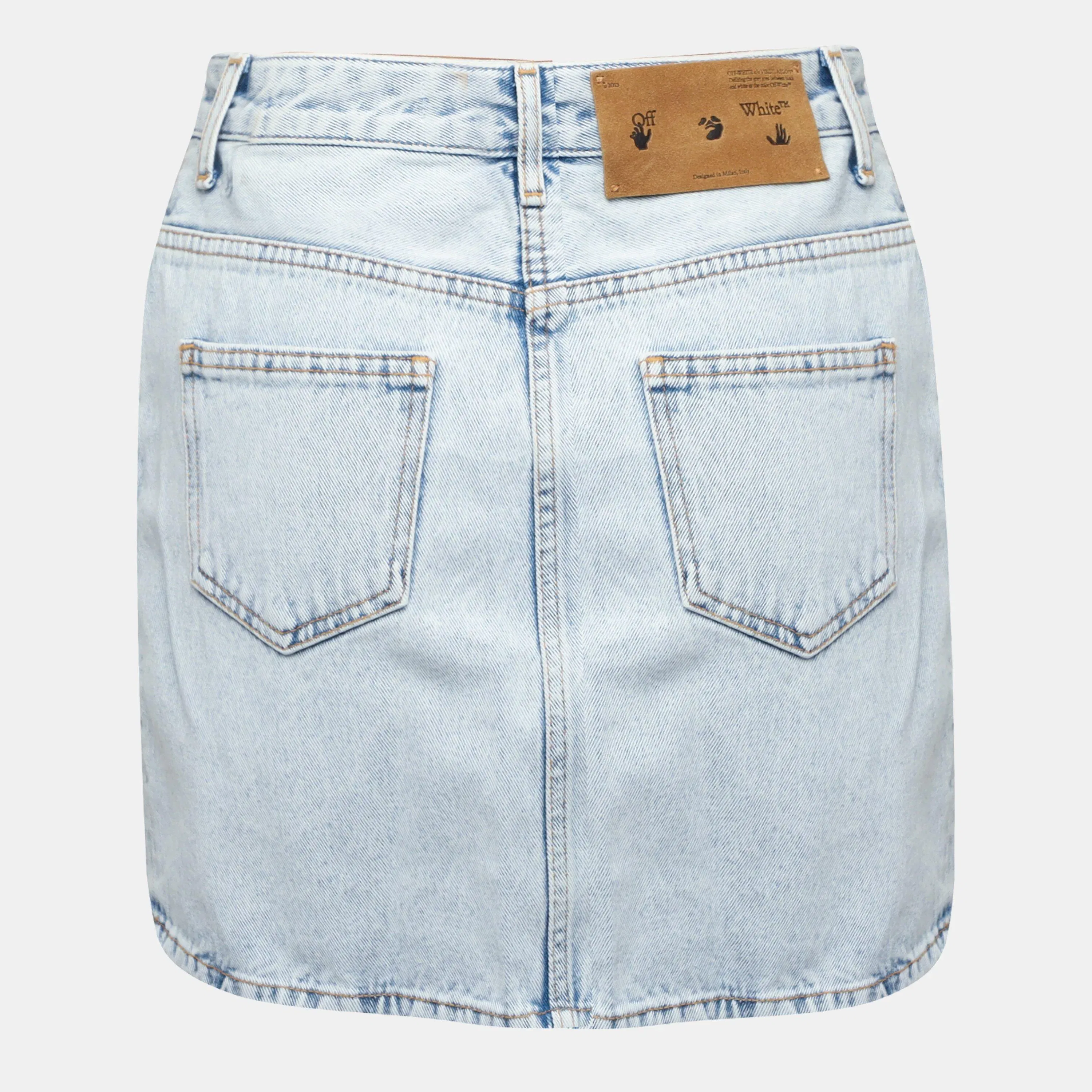 Corp Mini Denim Skirt