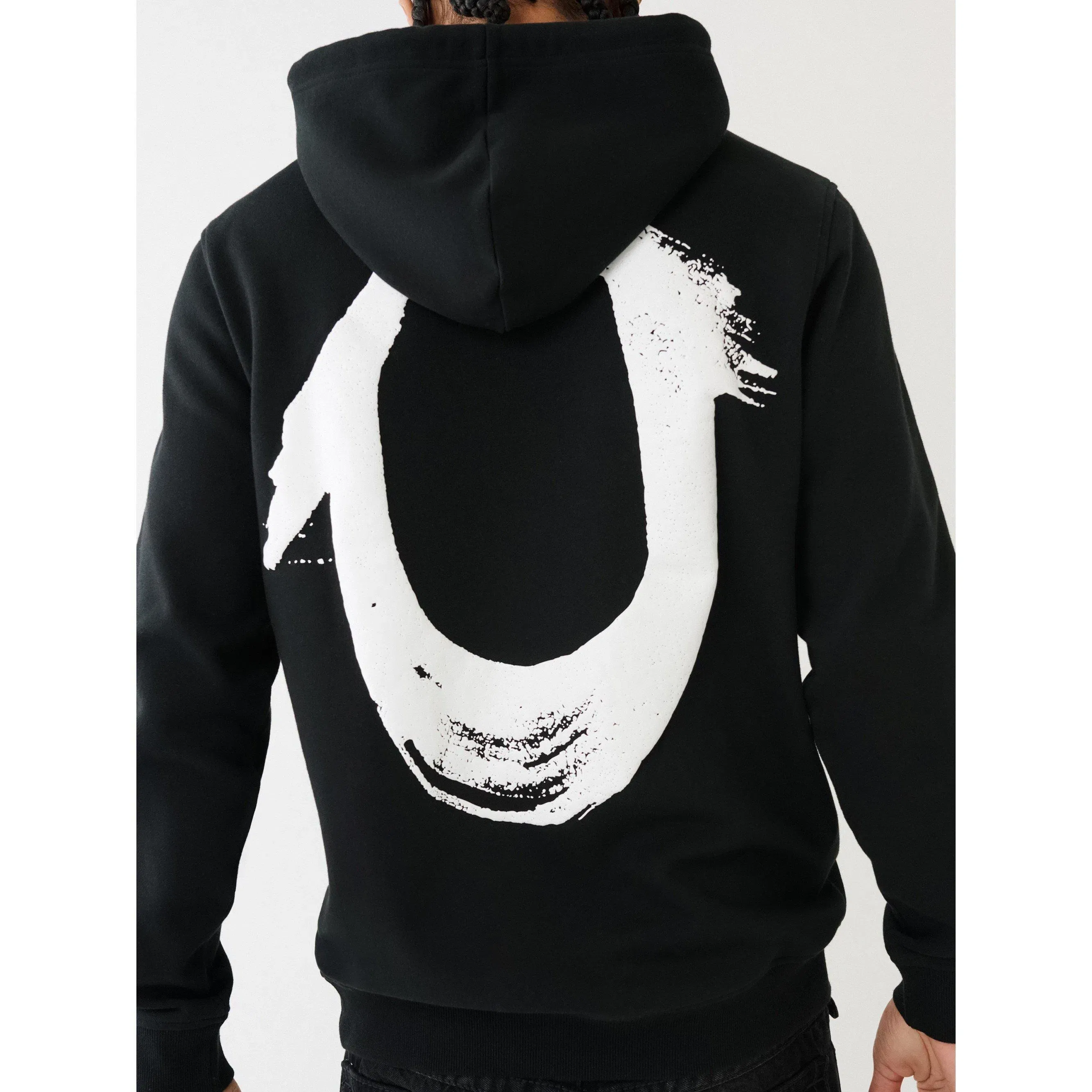 Over-the-Head Painted Logo Hoodie