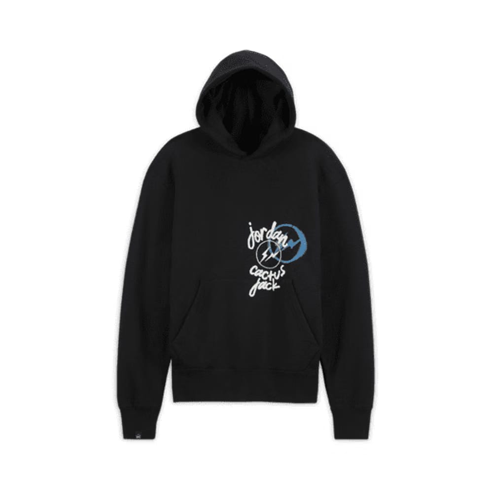 Air Jordan x Travis Scott x Fragment Hoodie Black