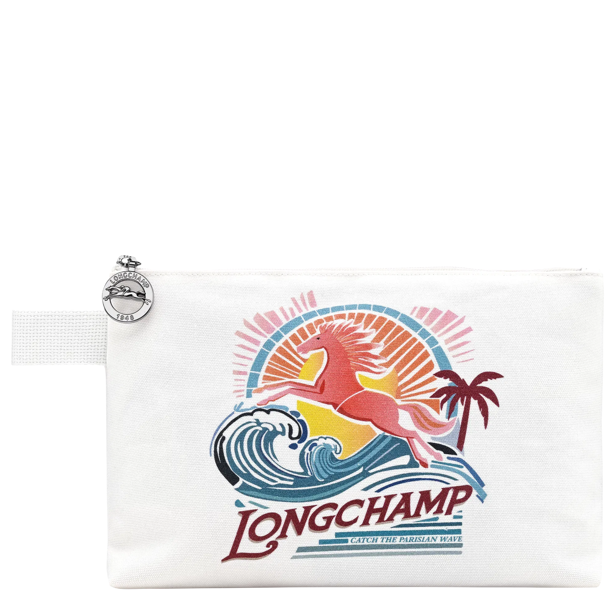 Longchamp Le Pliage Collection Pouch Rainbow