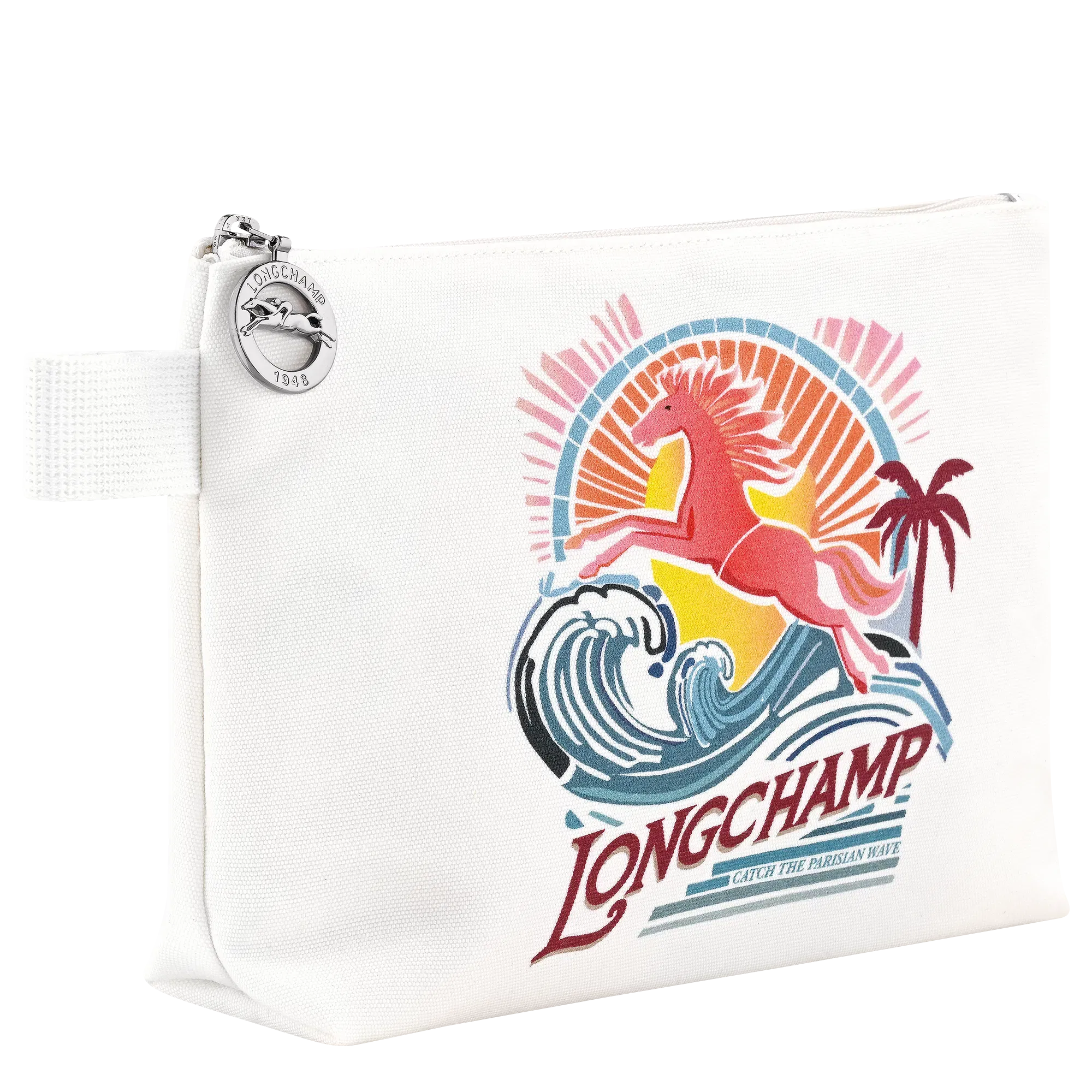 Longchamp Le Pliage Collection Pouch Rainbow