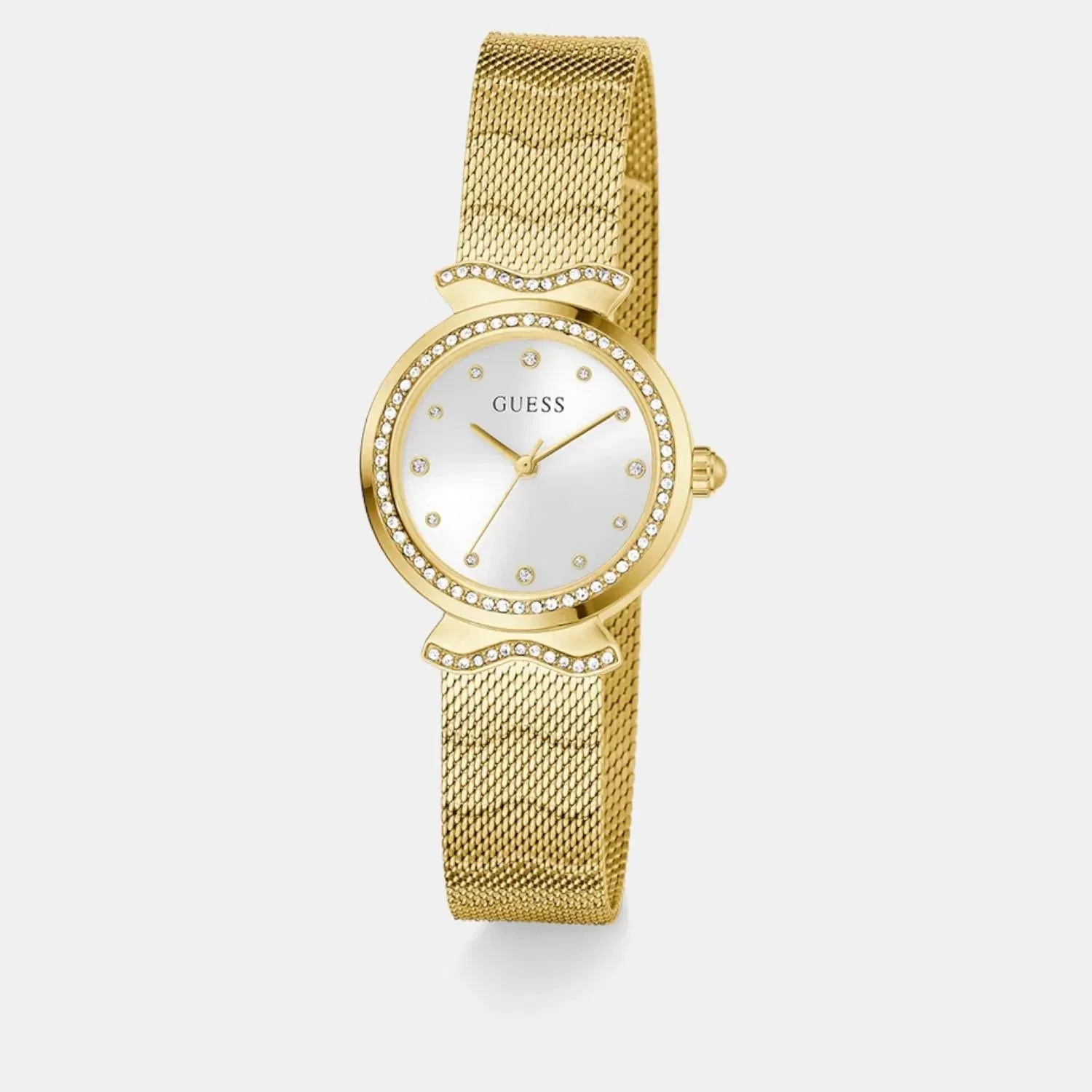 Guess Gb Mermaid Women Quartz White Dial Analog Stainless Steel Gw0866L2