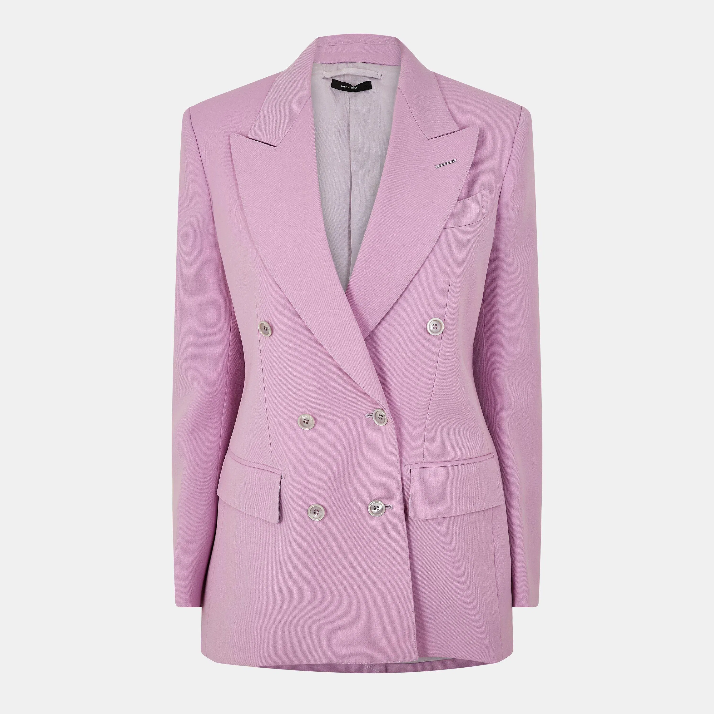 Structured Tailored Leather Jacket