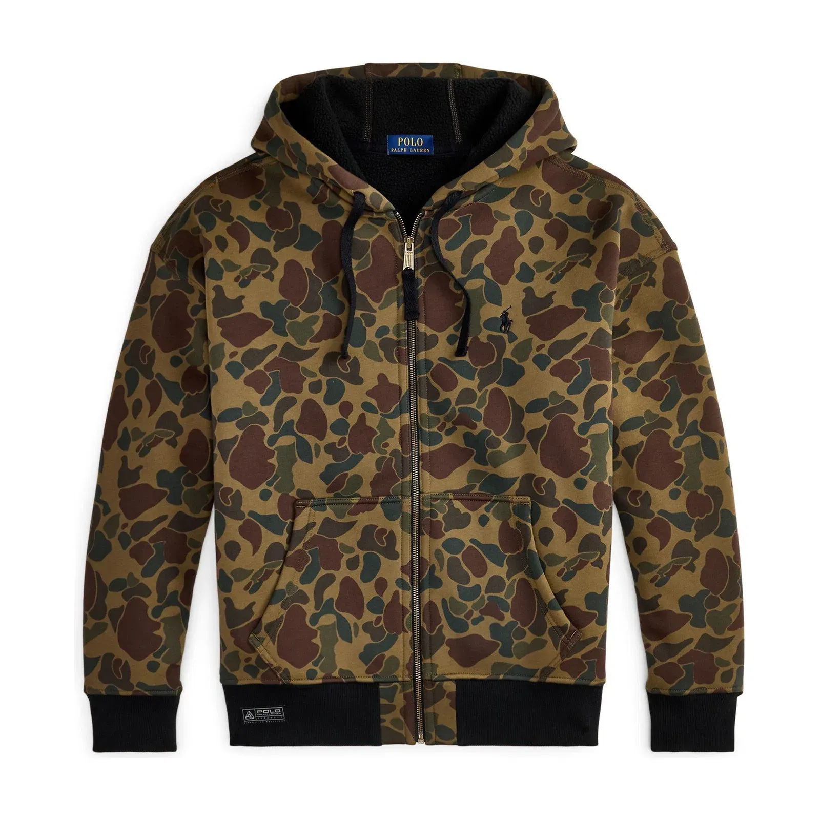 Camo Full Zip Hoodie
