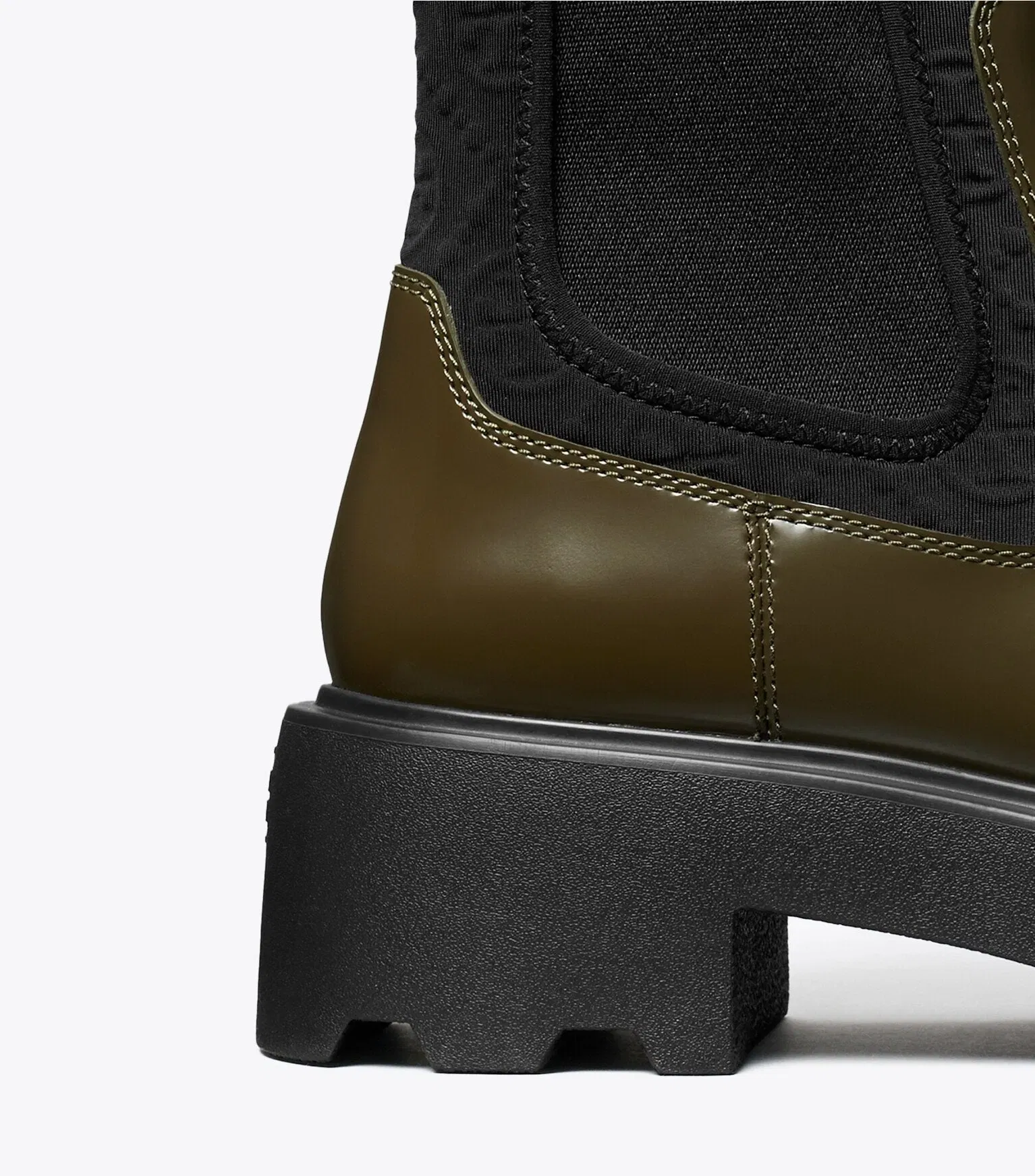 T Monogram Chelsea Lug Boot