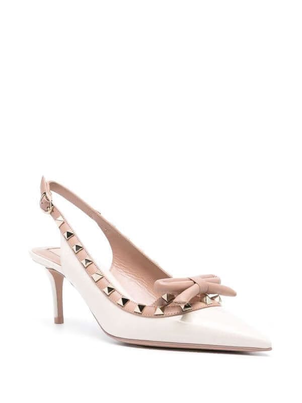 Valentino Garavani Rockstud Slingback Pumps