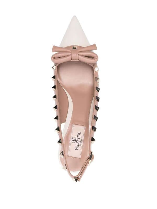 Valentino Garavani Rockstud Slingback Pumps