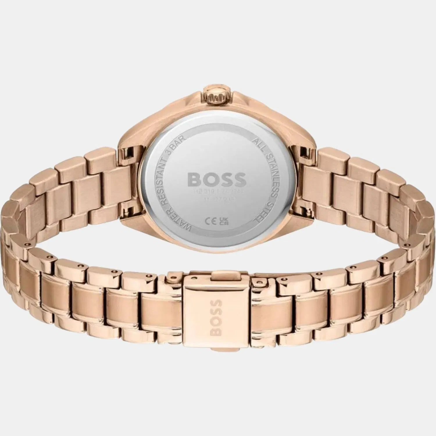 Boss Felina Women Quartz Brown Dial Analog Stainless Steel Watch 1502621