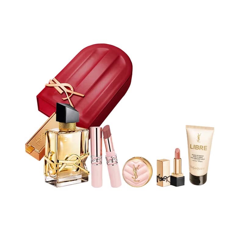Saint Laurent Freedom Water Soft Matte Lipstick Perfume Set Box Limited Edition Eau De Parfum Edp Neroli Lavender