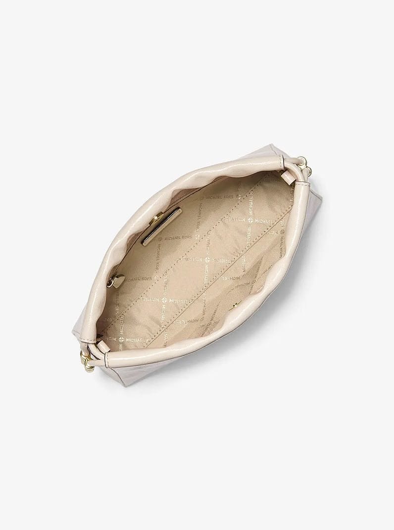 Michael Kors Matilda Small Cinched Crossbody Bag Lt Cream