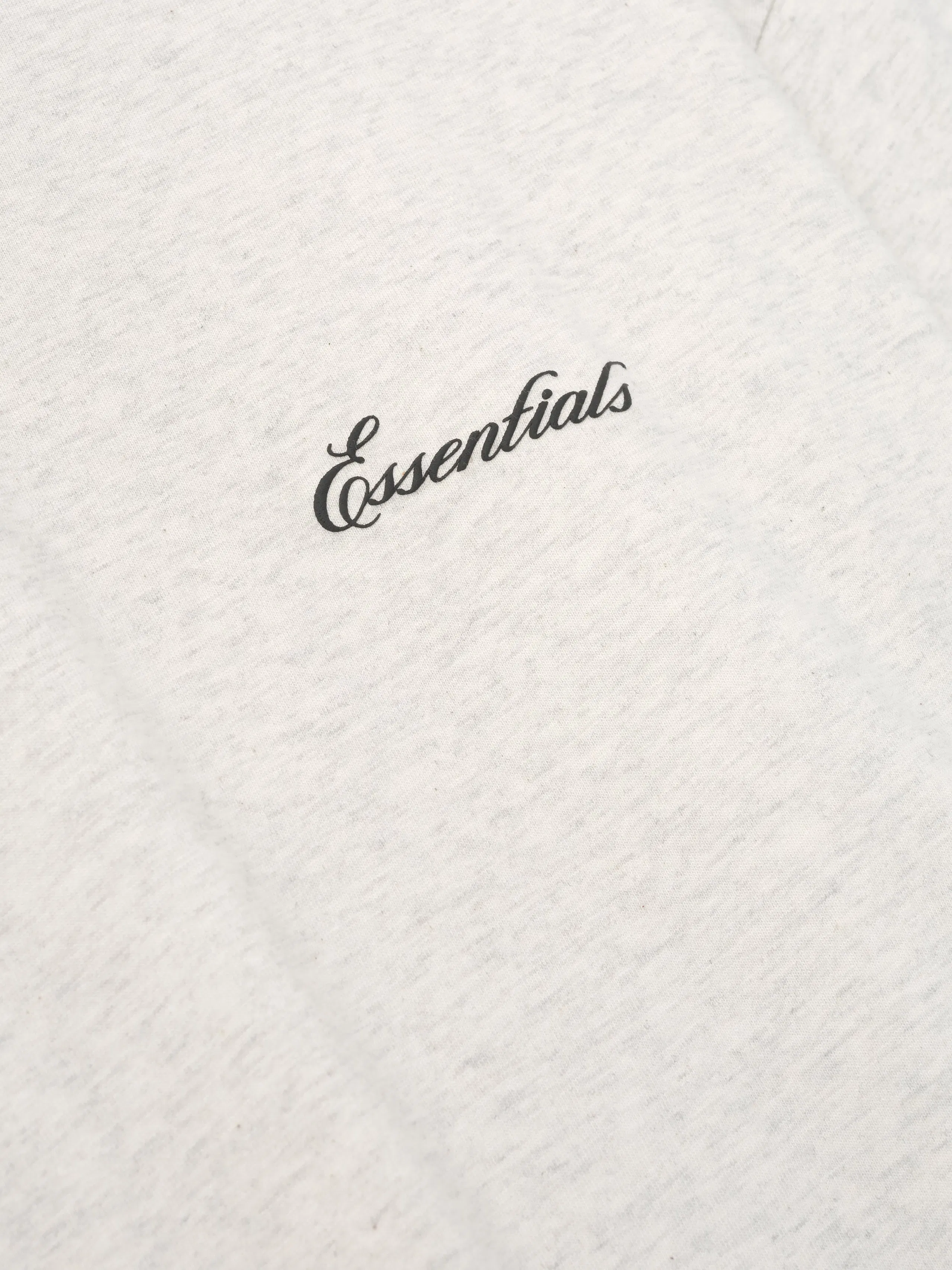 Essentials Essentials Classic Long Sleeve T-Shirt Oatmeal Heather