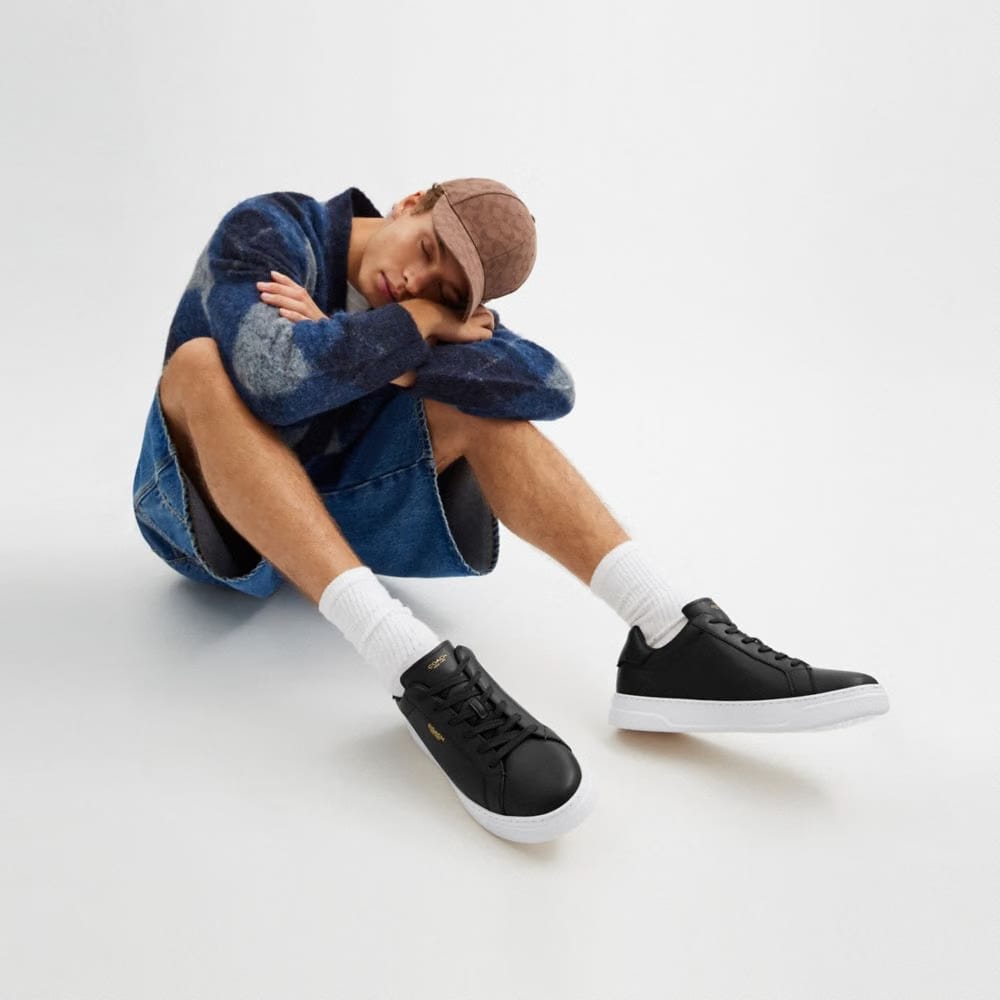Men's Coach High Line Sneaker Black