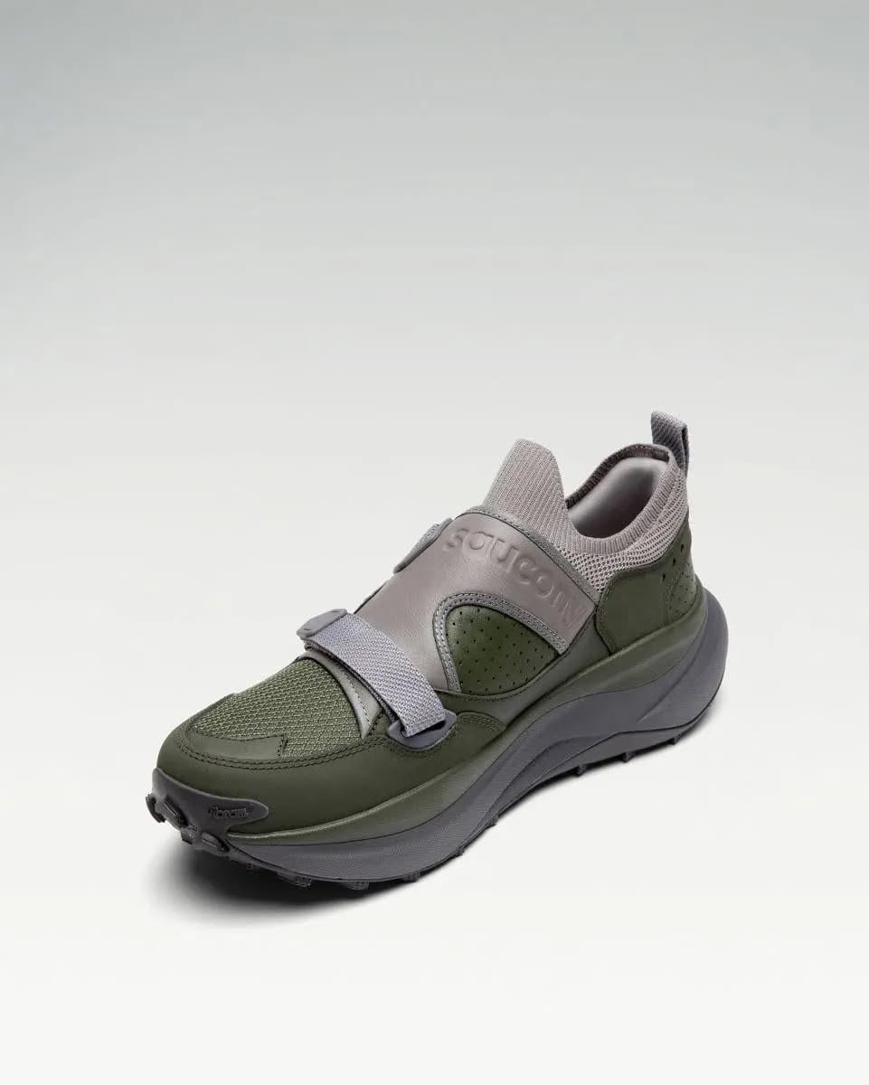 Saucony Grid X Ultra S Fossil | Pine