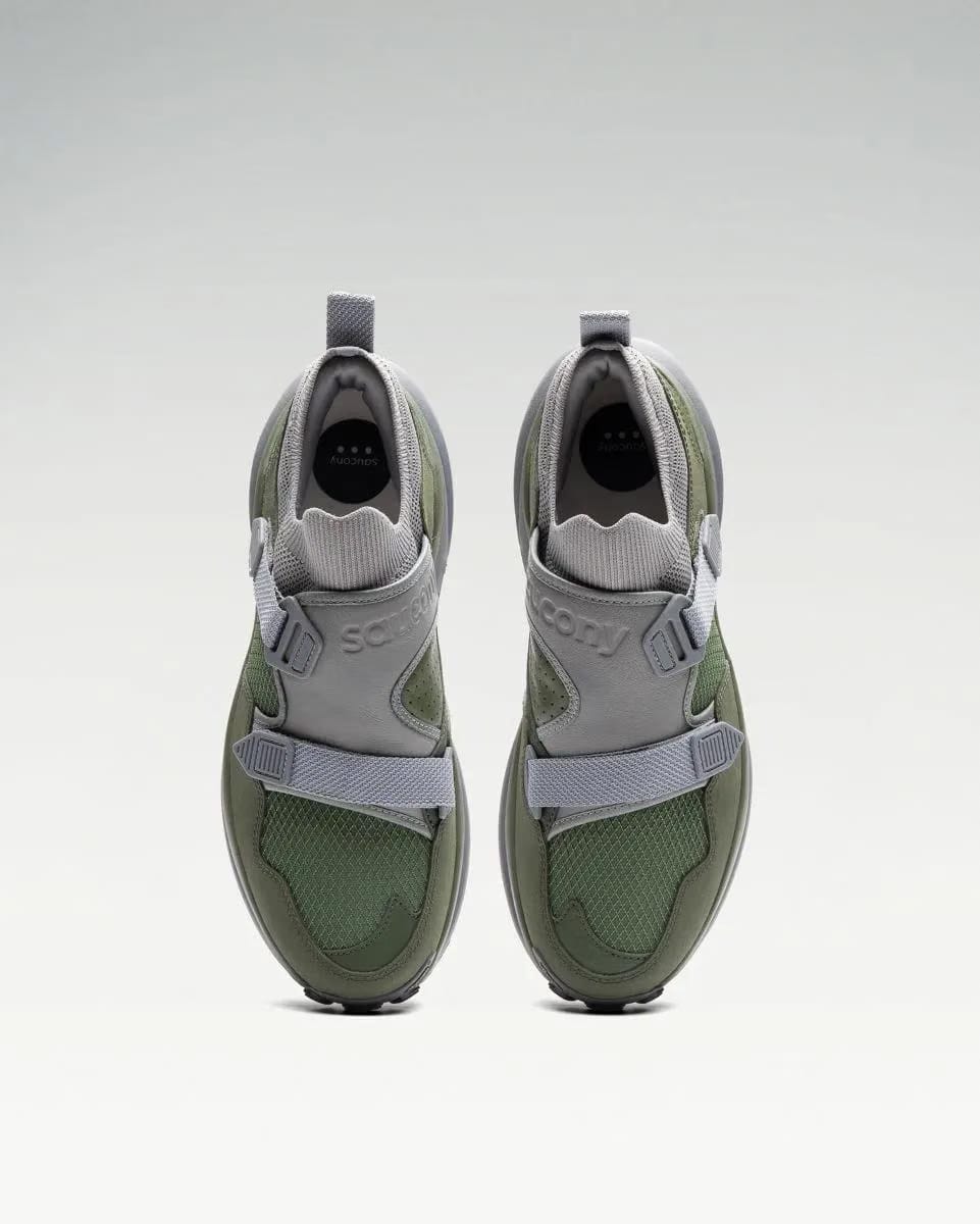 Saucony Grid X Ultra S Fossil | Pine