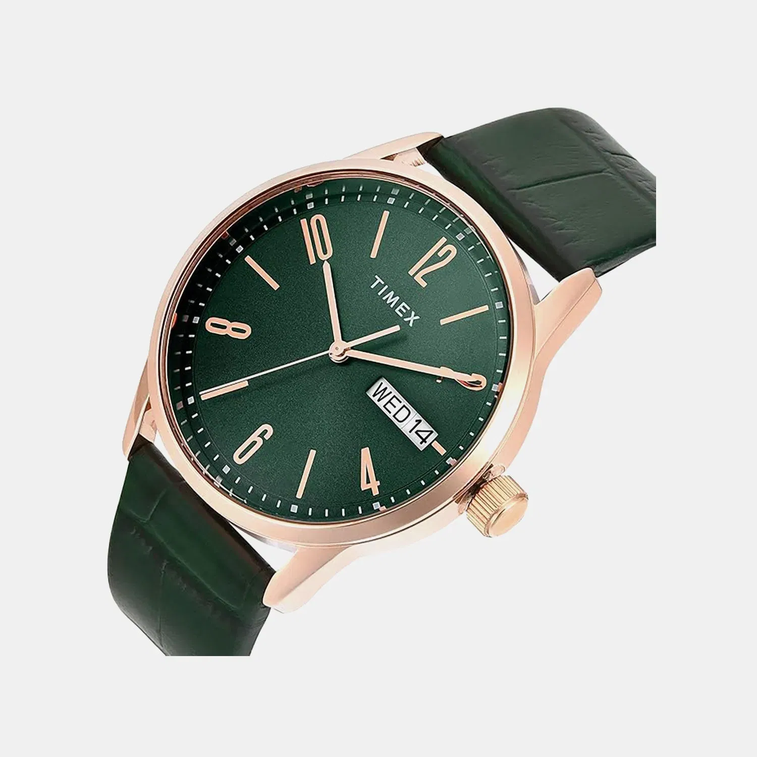 Timex Trendline Men Quartz Dial Analog Leather Watch Tweg25509
