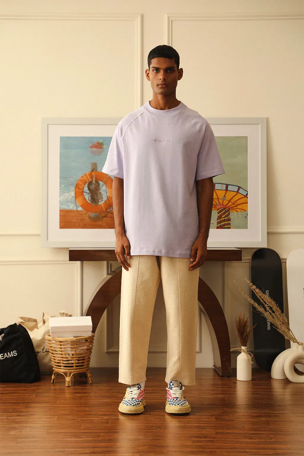 Mock Neck T-Shirt