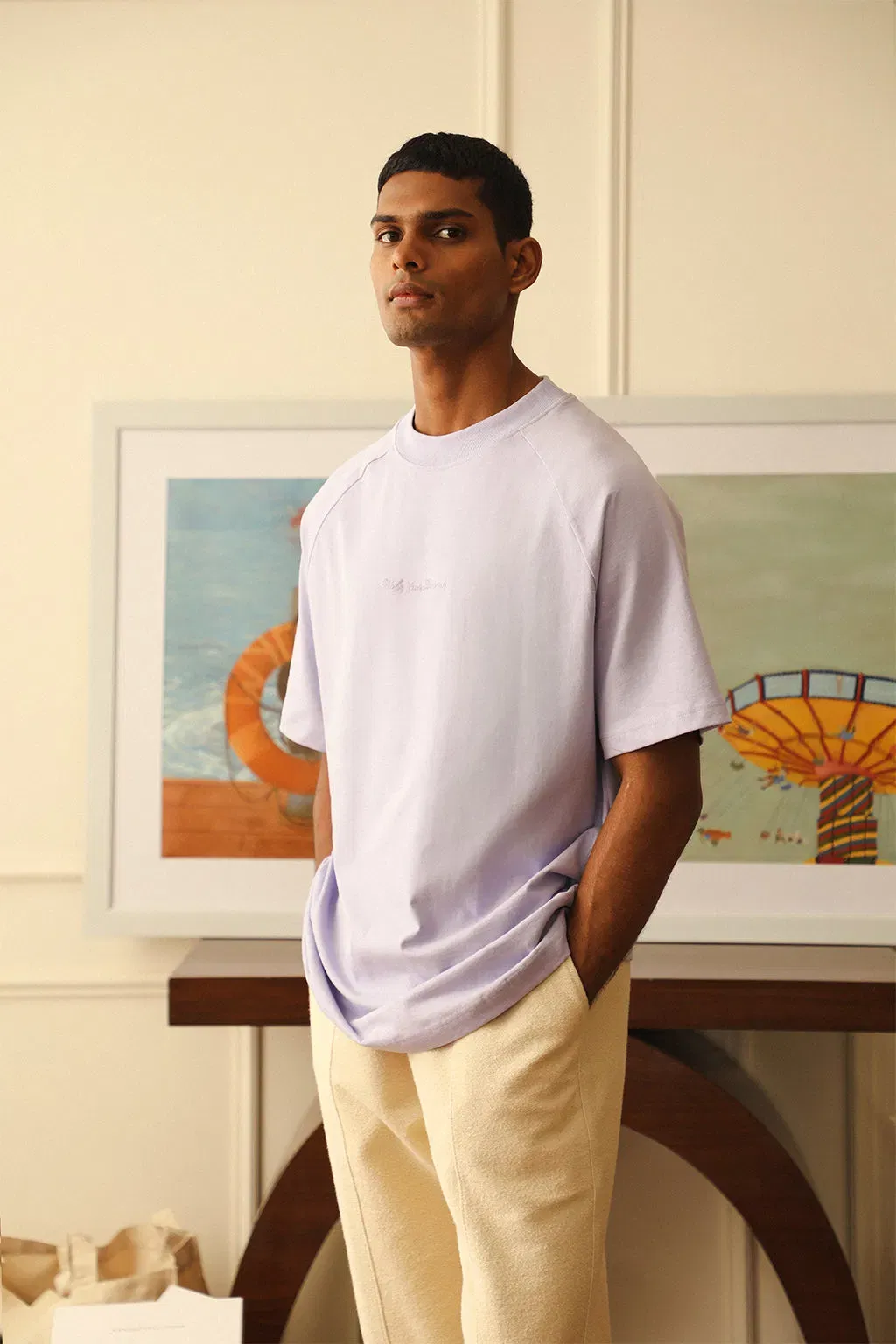 Mock Neck T-Shirt