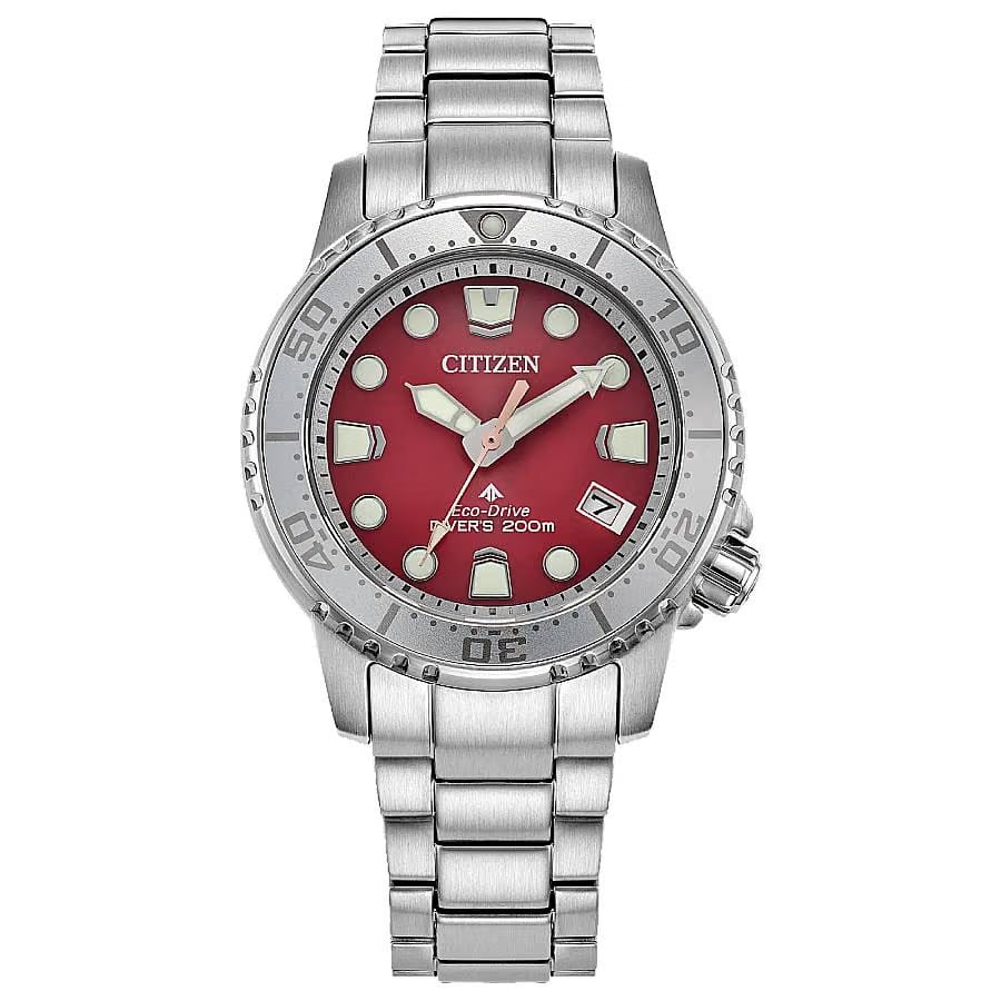 Citizen Promaster Dive Red Dial Women's Watch