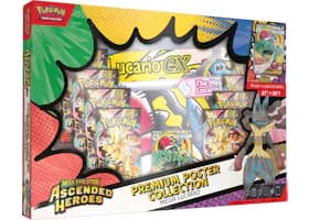 2026 Pokemon Mega Evolution Ascended Heroes Mega Lucario Premium Poster Collection