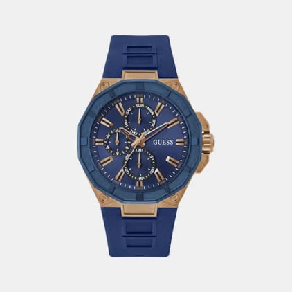 Guess GS R2 Men Quartz Blue Dial Analog Stainless Steel Gw0803G2