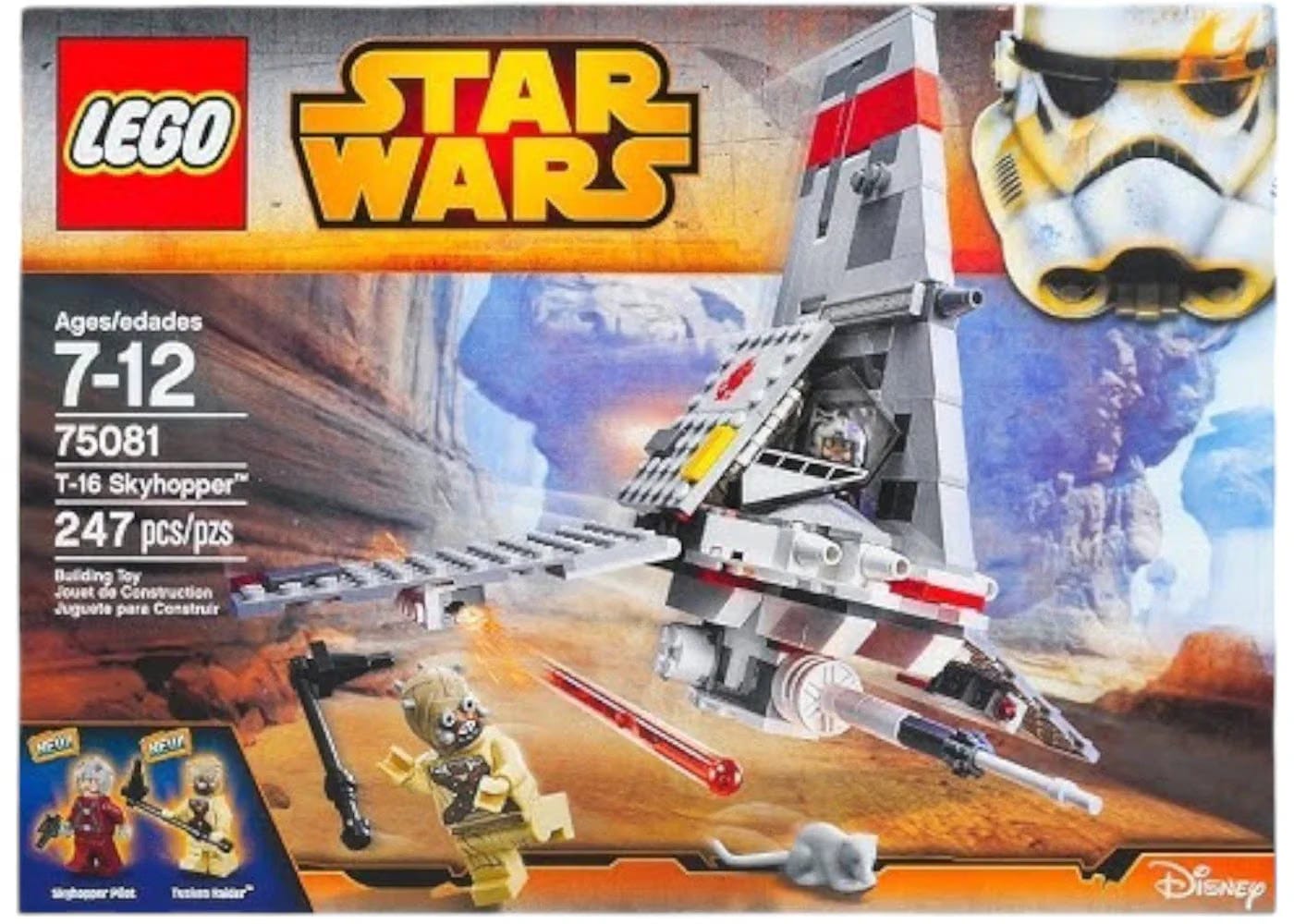 Lego Star Wars T-16 Skyhopper Set 75081