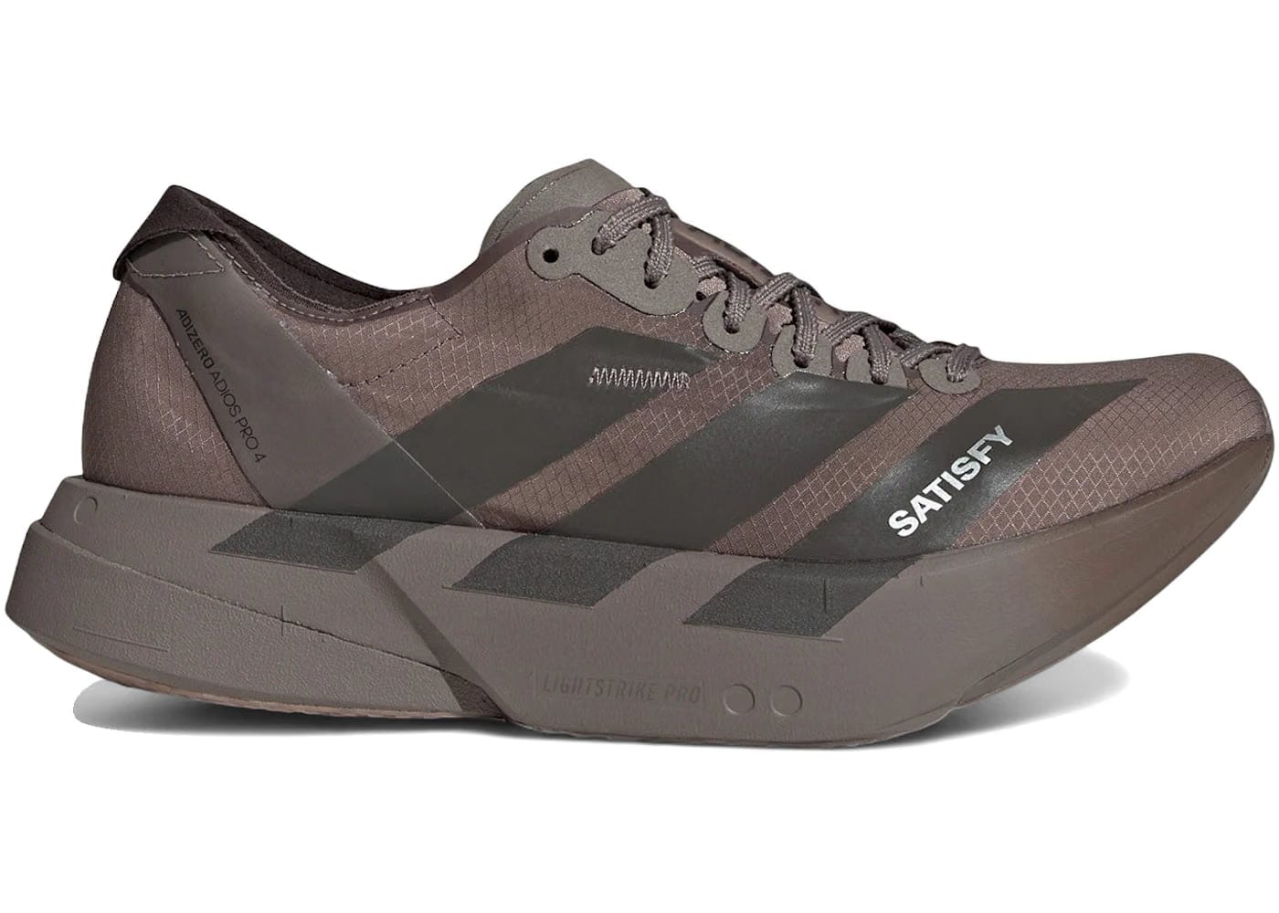 Satisfy x Adidas Adizero Adios Pro 4 'Earth Brown'