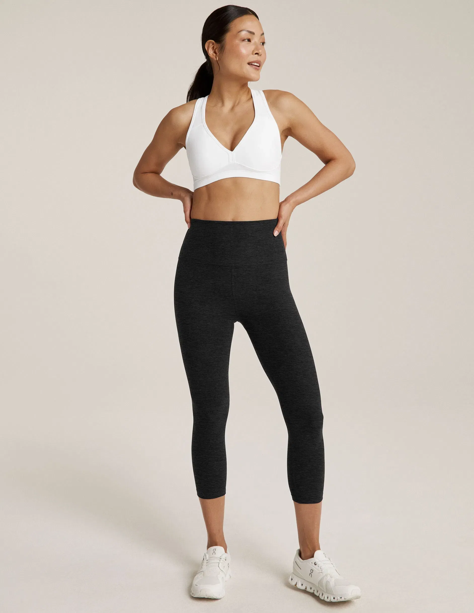 Beyond Yoga Spacedye Walk And Talk High Waisted 26 Capri Legging Women's