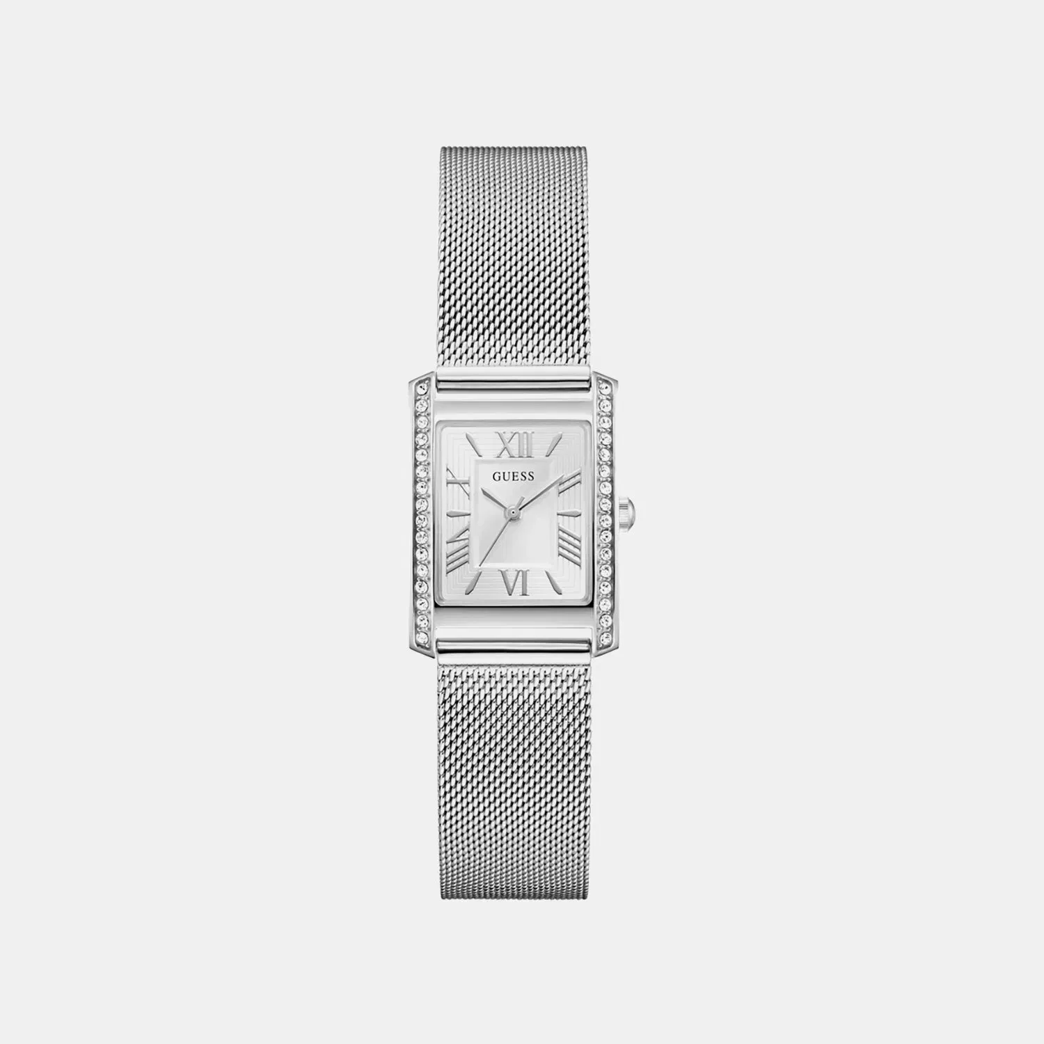 Guess Gd Bonnet Women Quartz White Dial Analog Stainless Steel Gw0997L1
