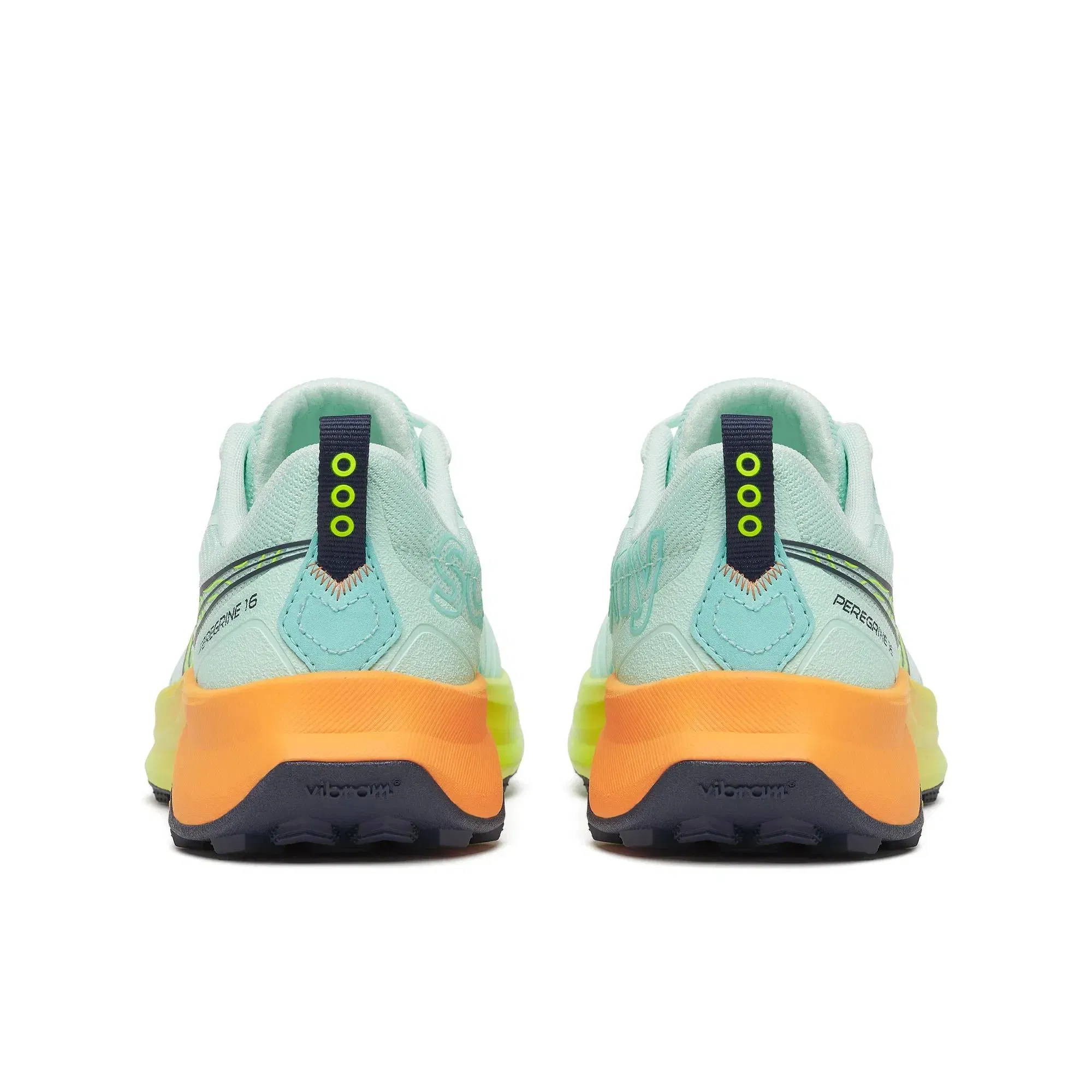 Saucony Women's Peregrine 16 Aqua | Citron