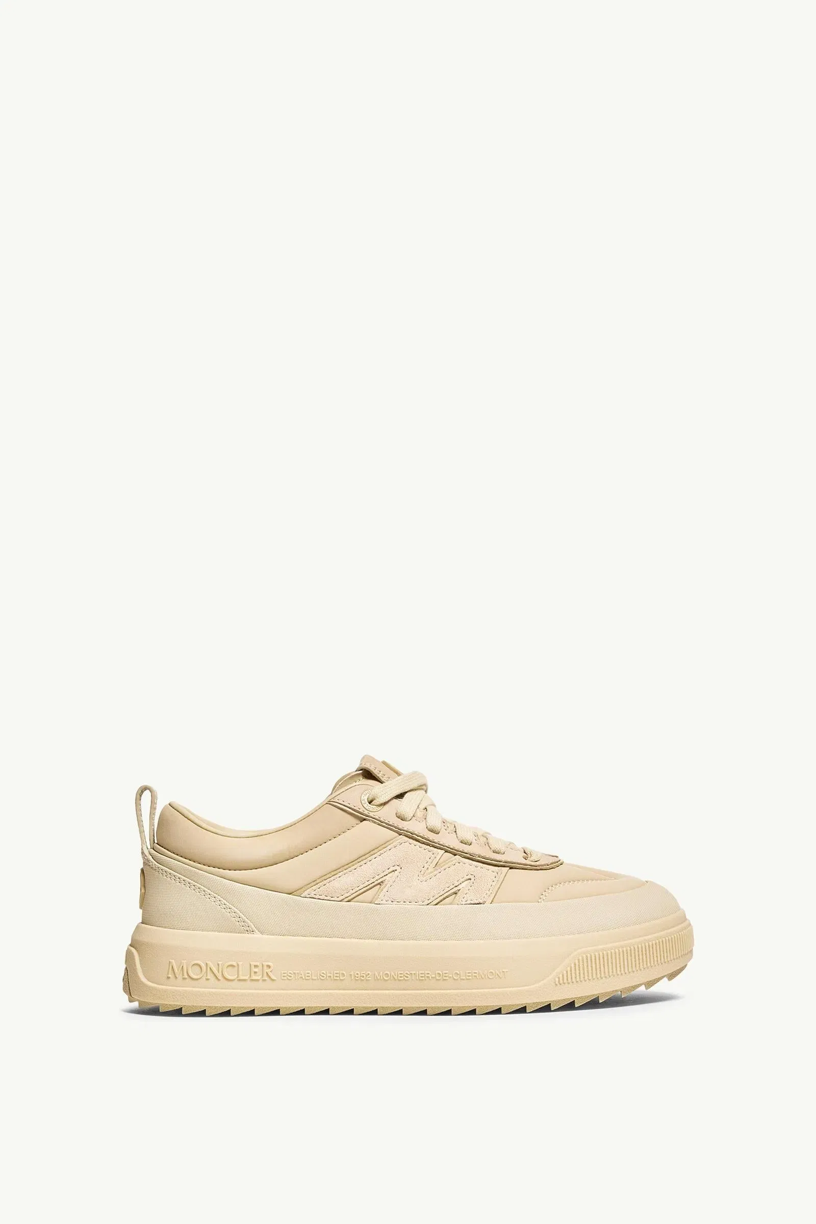 Moncler Moncler Altive Nubuck & Suede Sneakers Sand Beige