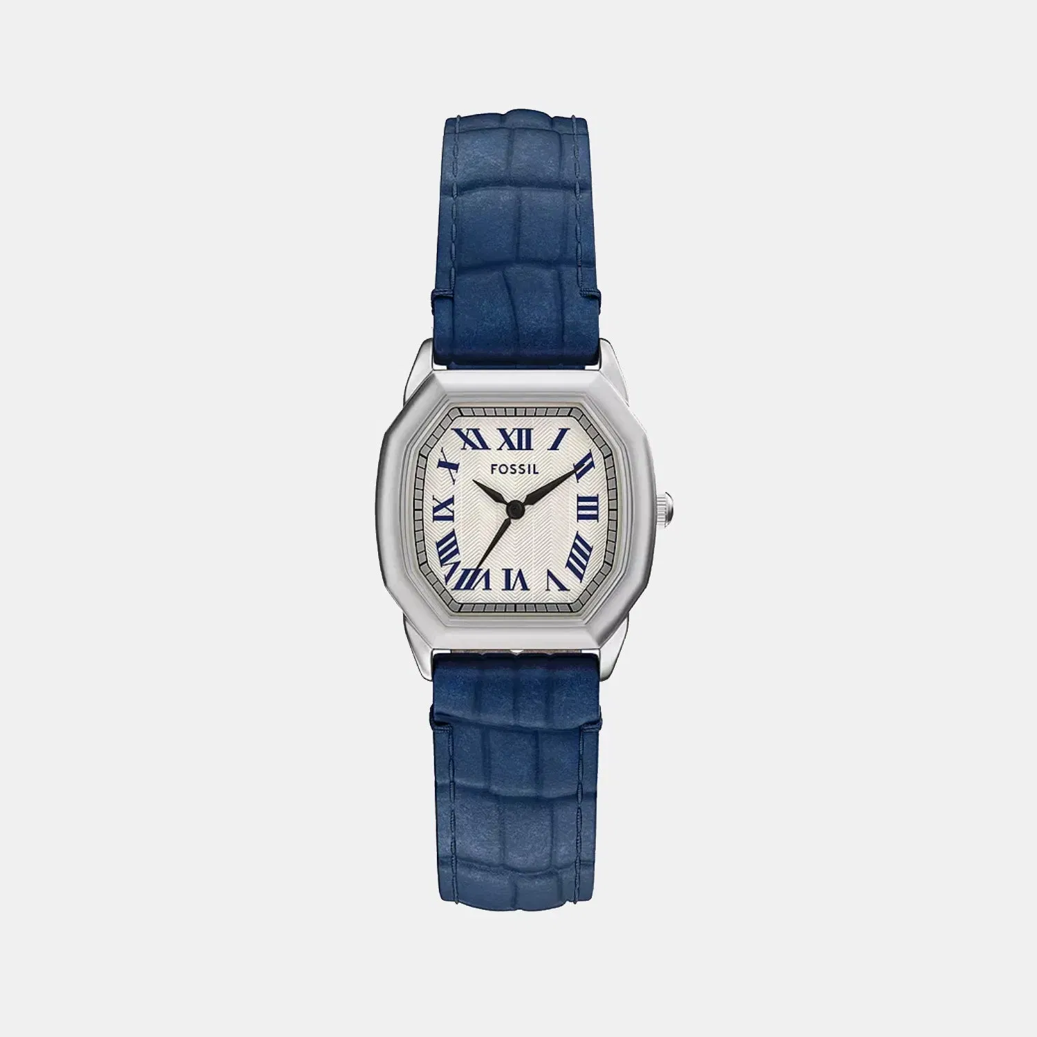 Fossil Harlow Women Quartz Cream Dial Analog Leather Watch Es5425