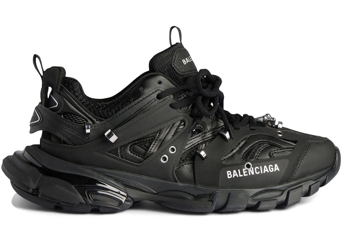 Balenciaga Track Piercing Black