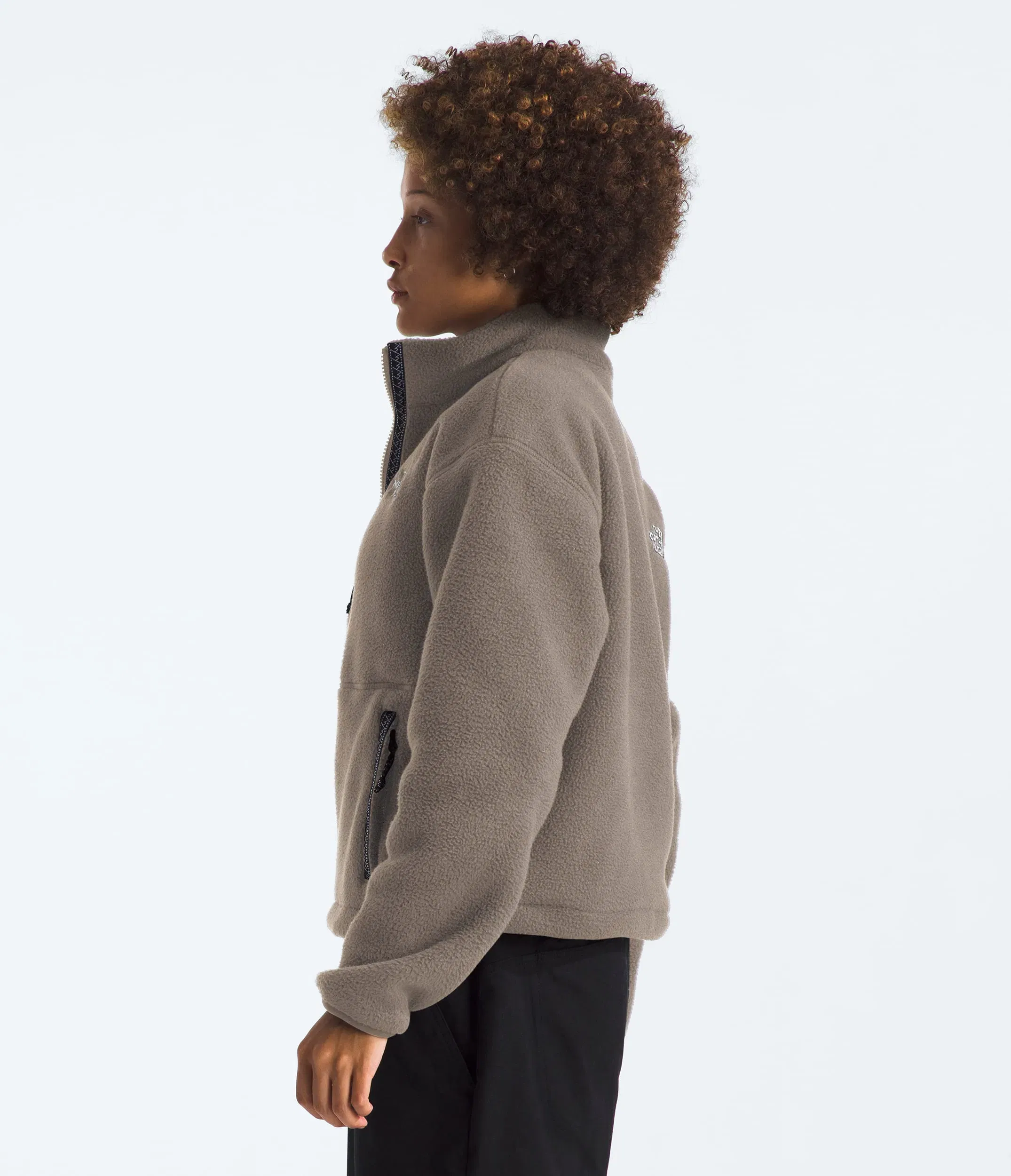 The North Face Women’s TNF™ Fleeski ¼-Zip Pullover Mocha Brown