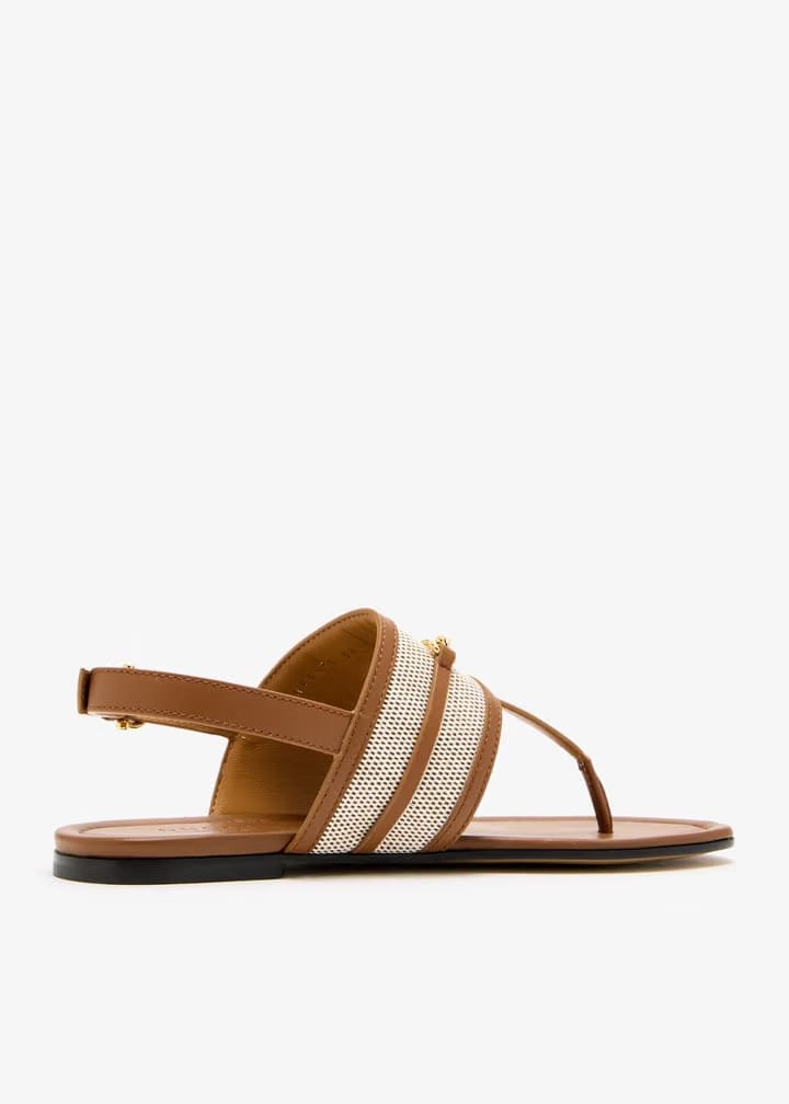 Gucci Horsebit thong flat sandals