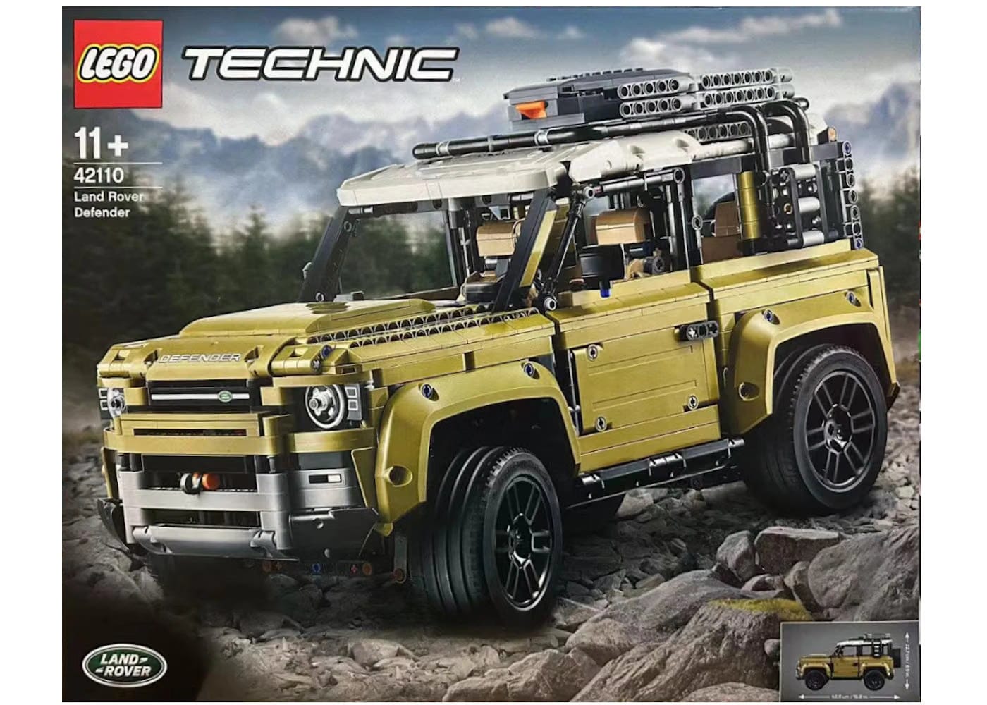 Lego Technic Land Rover Defender Set 42110