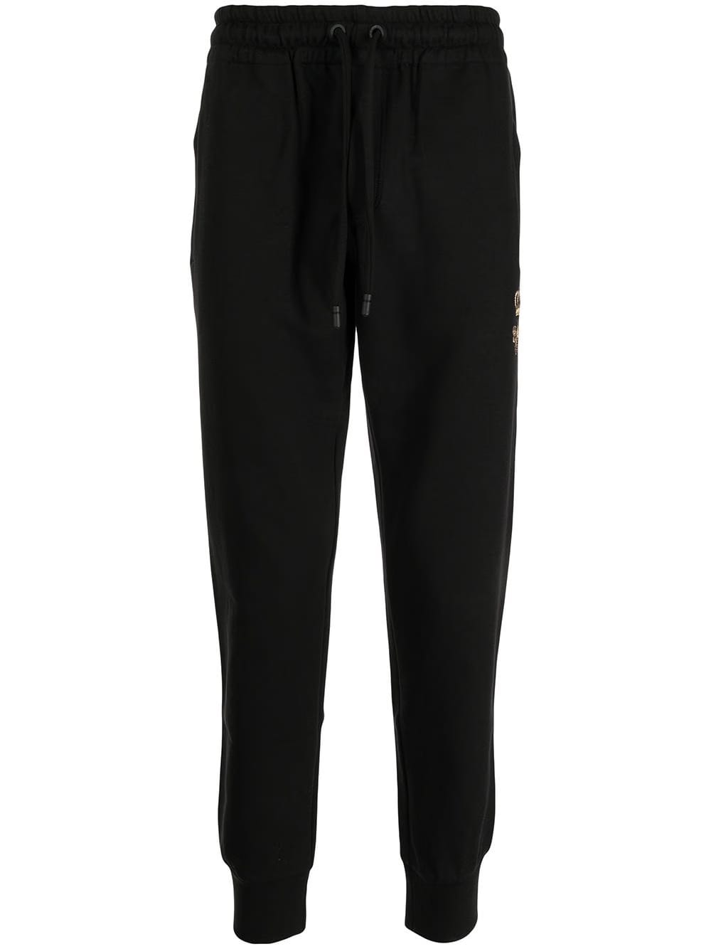 Dolce & Gabbana crest-embroidered track pants